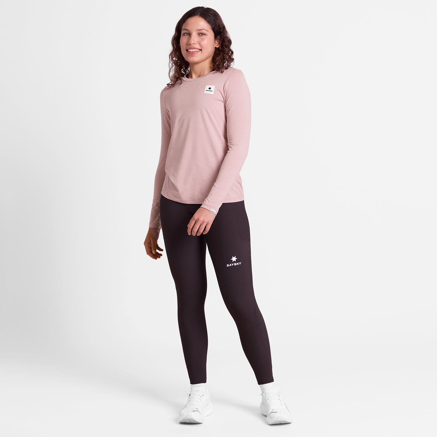 ランニングTシャツ（ロングスリーブ） SW20003c5009 W Clean Pace Long Sleeve - Pink [レディーズ]