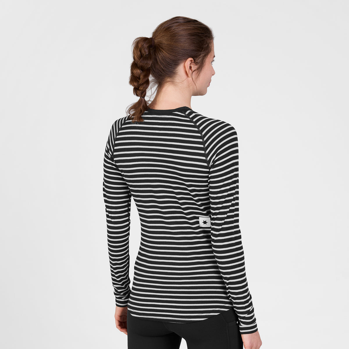 ランニングTシャツ（ロングスリーブ） SW20005c002 Wmns Merino 165 Long Sleeve - Stripes [レディーズ]