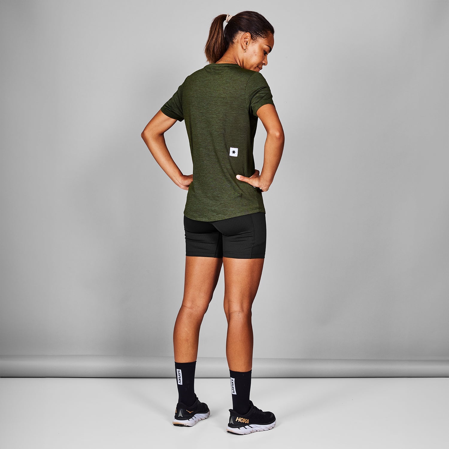 ランニングTシャツ SW25002c3001 W Clean Pace T-shirt - Green [レディーズ]