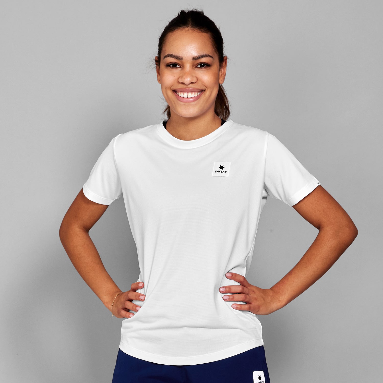 ランニングTシャツ SW25004c101 W Clean Combat Pro T-shirt - White [レディーズ]