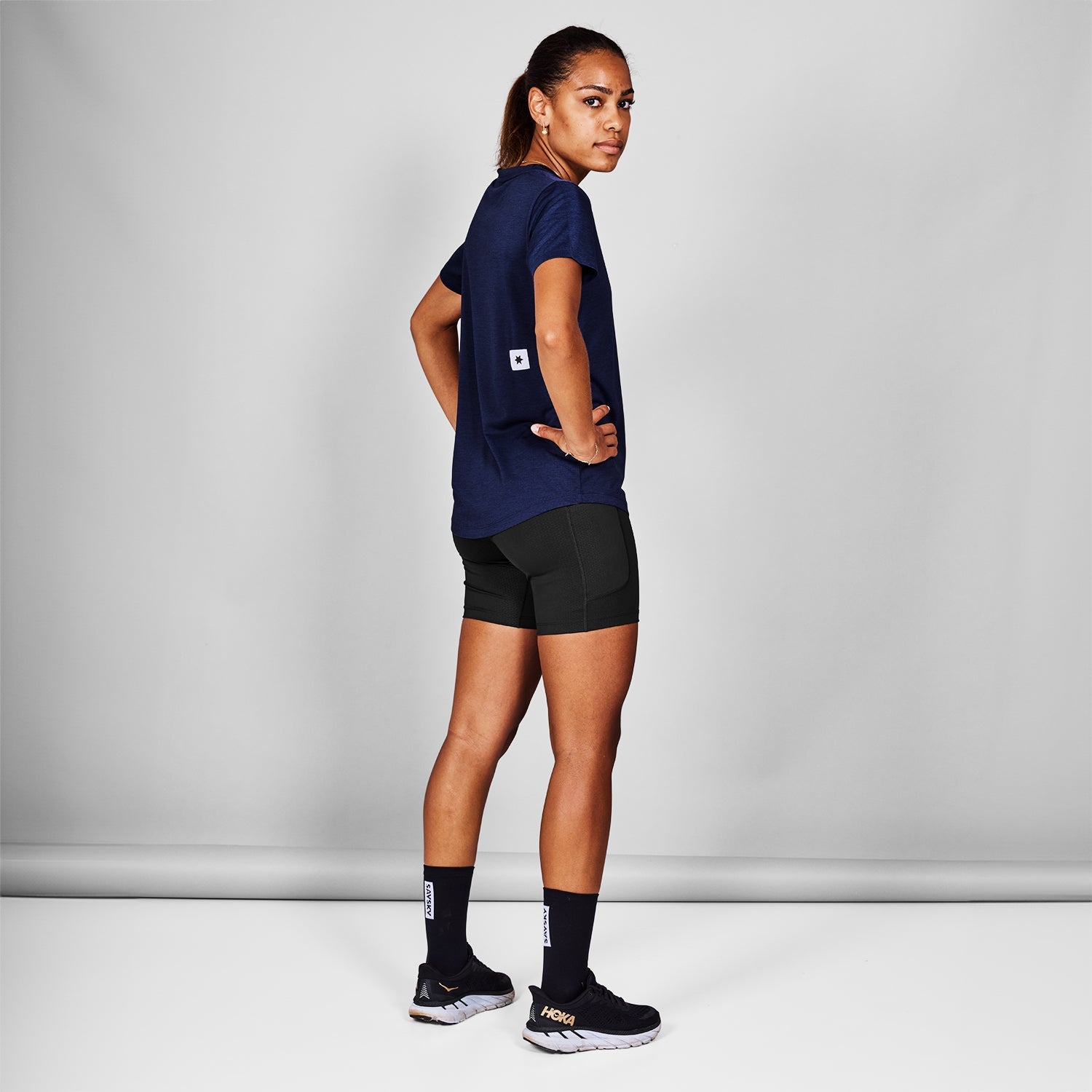 ランニングTシャツ SW25004c201 W Clean Combat Pro T-shirt - Blue [レディーズ]