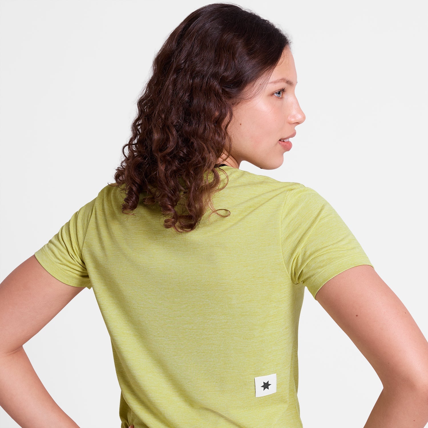 ランニングTシャツ SW25005c4009 W Logo Combat Pro T-shirt - Yellow [レディーズ]