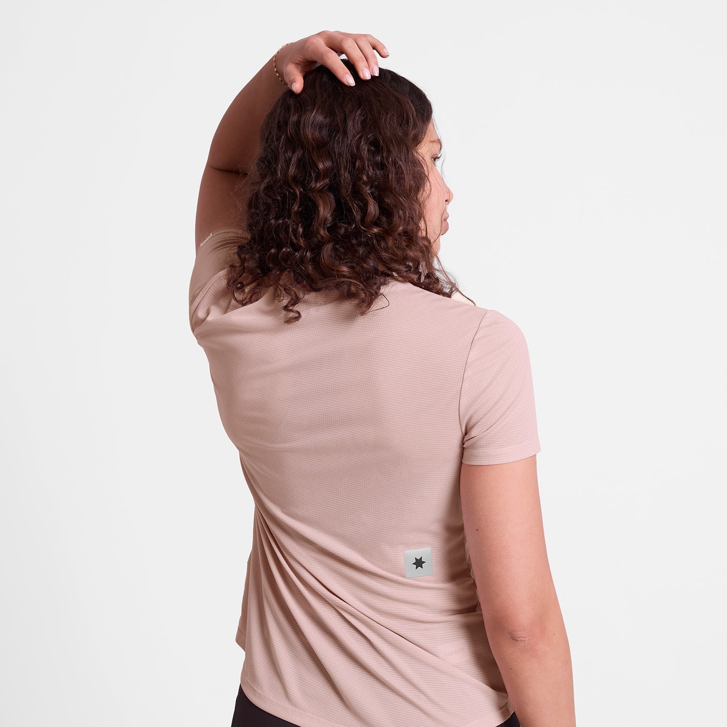 ランニングTシャツ SW25008c1069 W Reactive Flow T-shirt - Pinklogo [レディーズ]