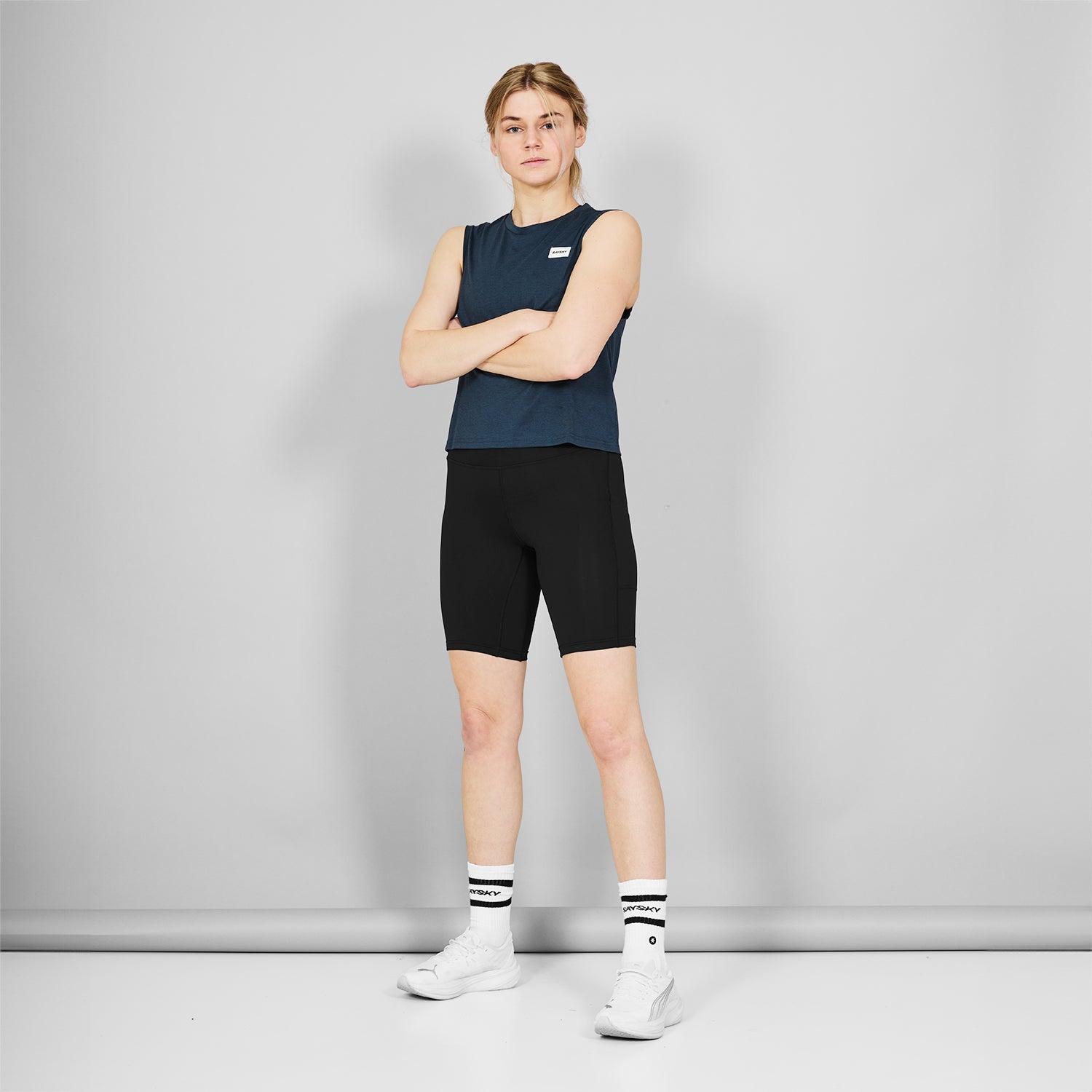 モーションシングレット SW30001c6001 W Clean Motion Tank - Grey [レディーズ]