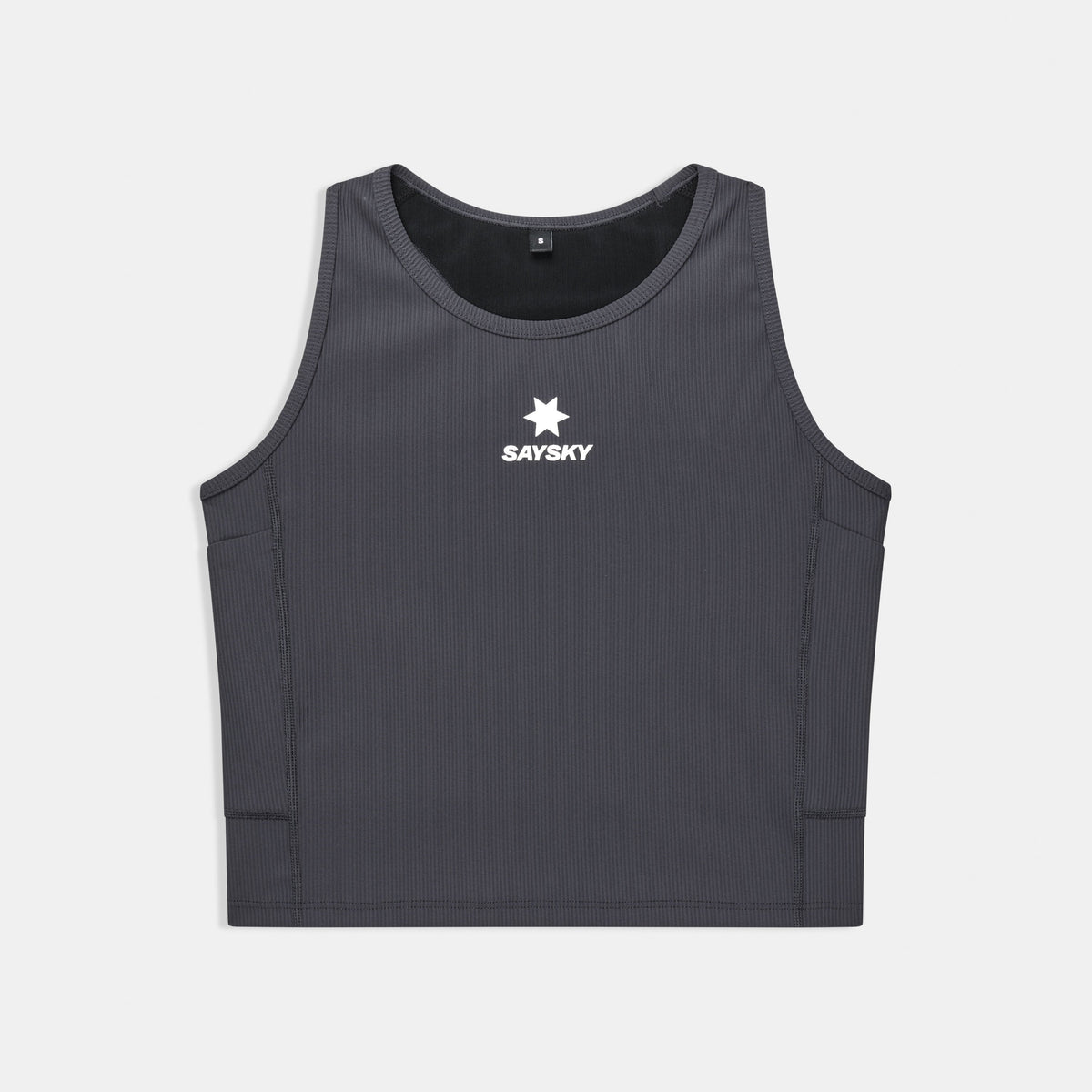 クロップトップ SW30005c611 W Combat Rib Crop Top - Grey [レディーズ]