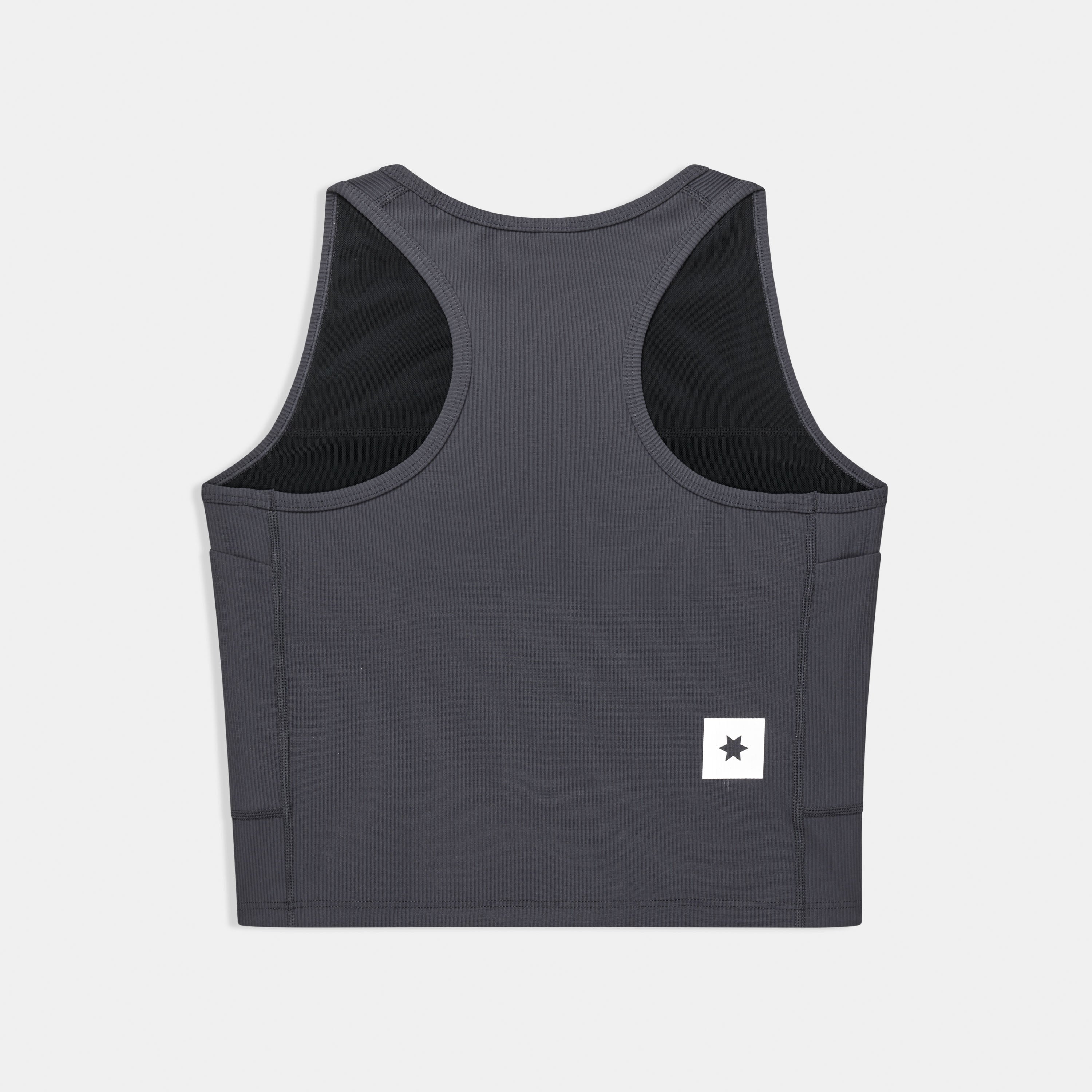 クロップトップ SW30005c611 W Combat Rib Crop Top - Grey [レディーズ]