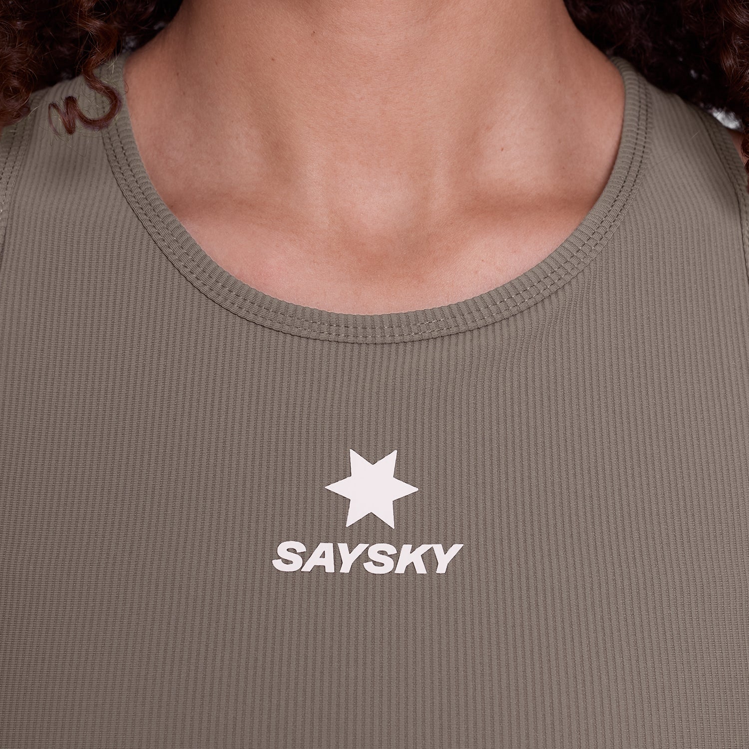 クロップトップ SW30005c714 W Combat Rib Crop Top - Taupe [レディーズ]