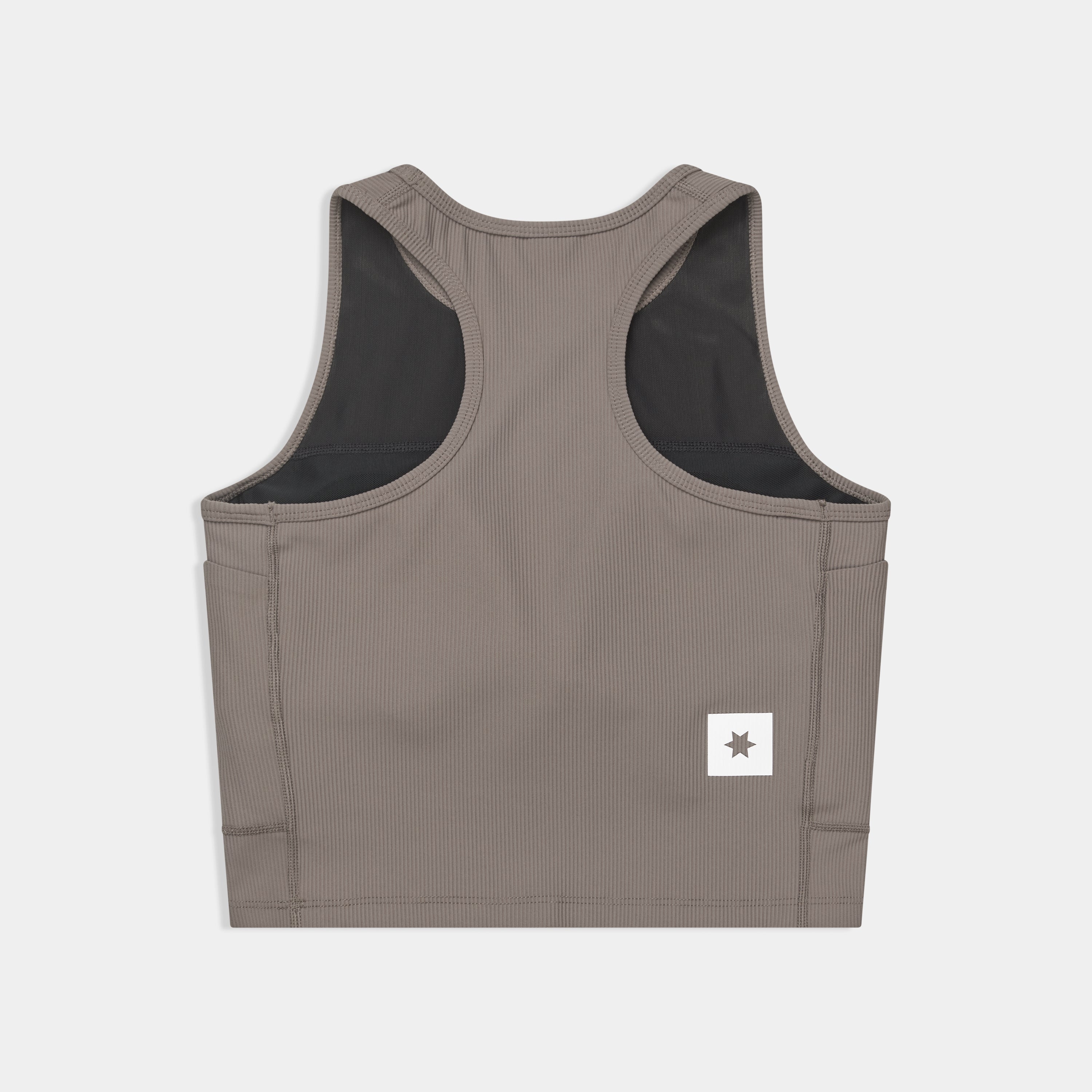 クロップトップ SW30005c714 W Combat Rib Crop Top - Taupe [レディーズ]