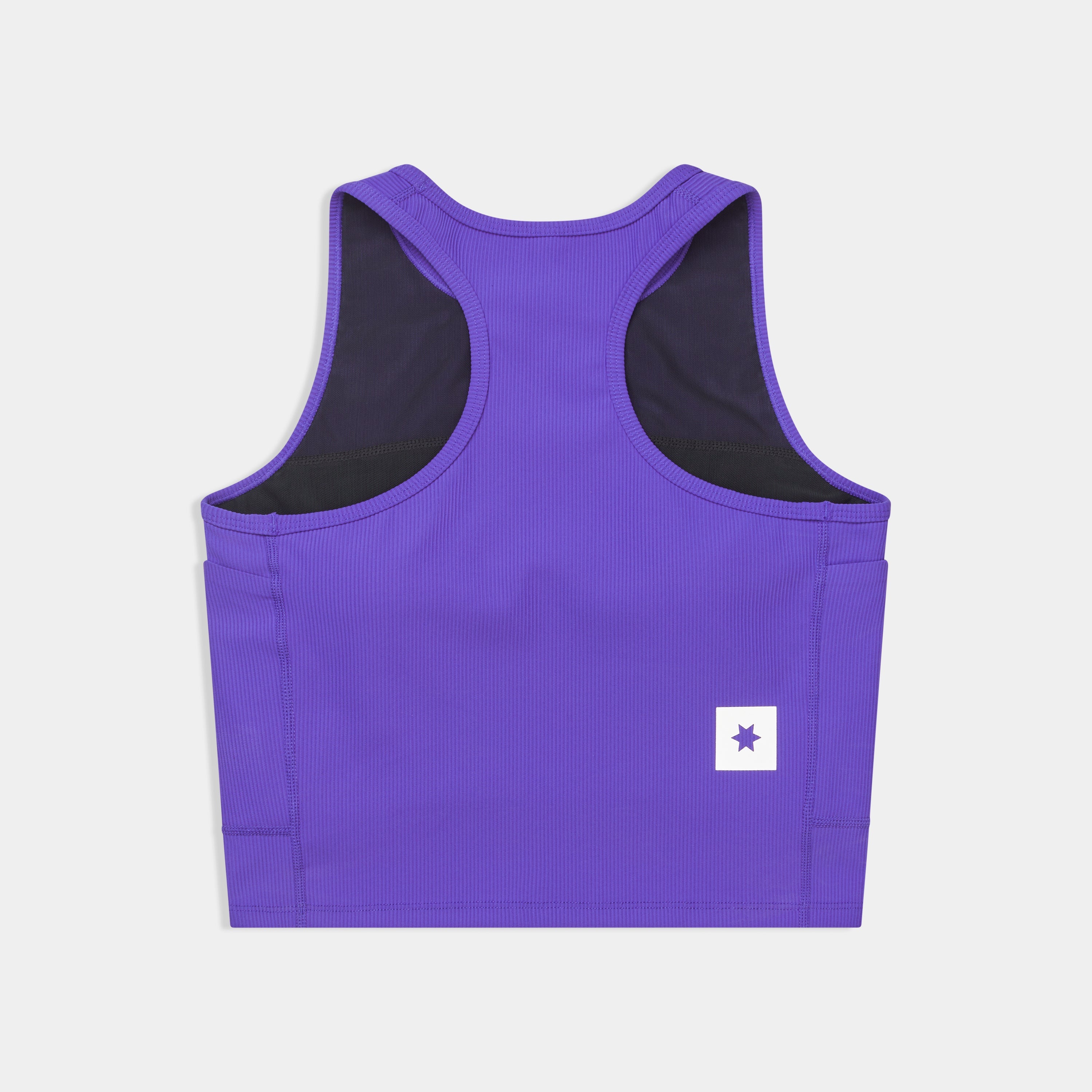 クロップトップ SW30005c715 W Combat Rib Crop Top - Purple [レディーズ]
