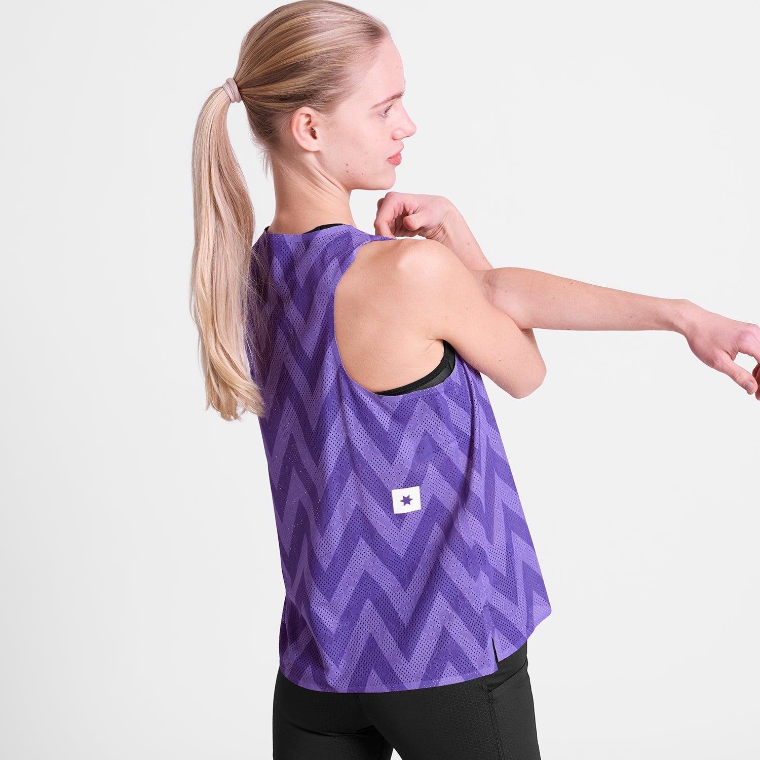 レースシングレット SW30011c1061 W Zig Zag Flow Air Singlet - Purplezigzag [レディーズ]