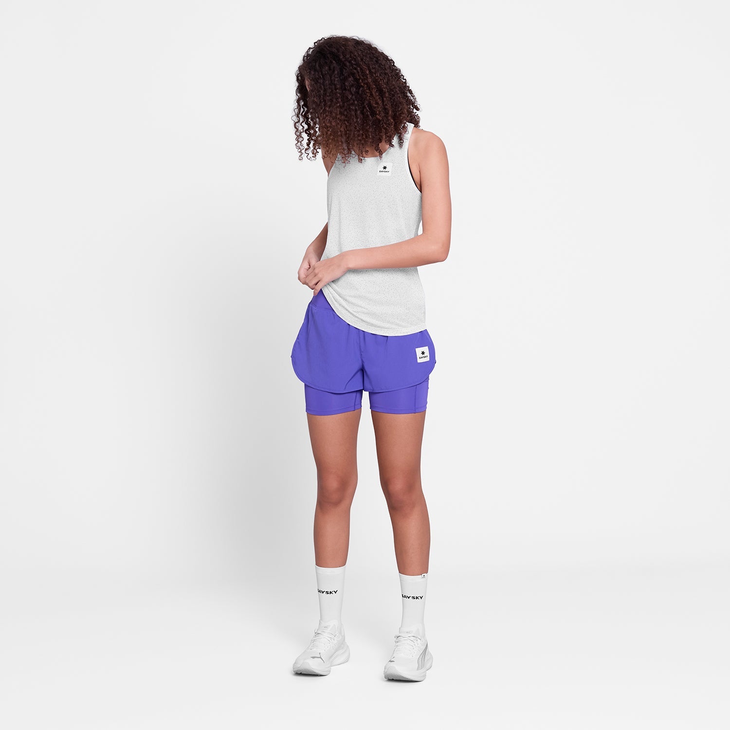 レースシングレット SW30016c1073 W Universe Combat Singlet - Whiteuniverse [レディーズ]