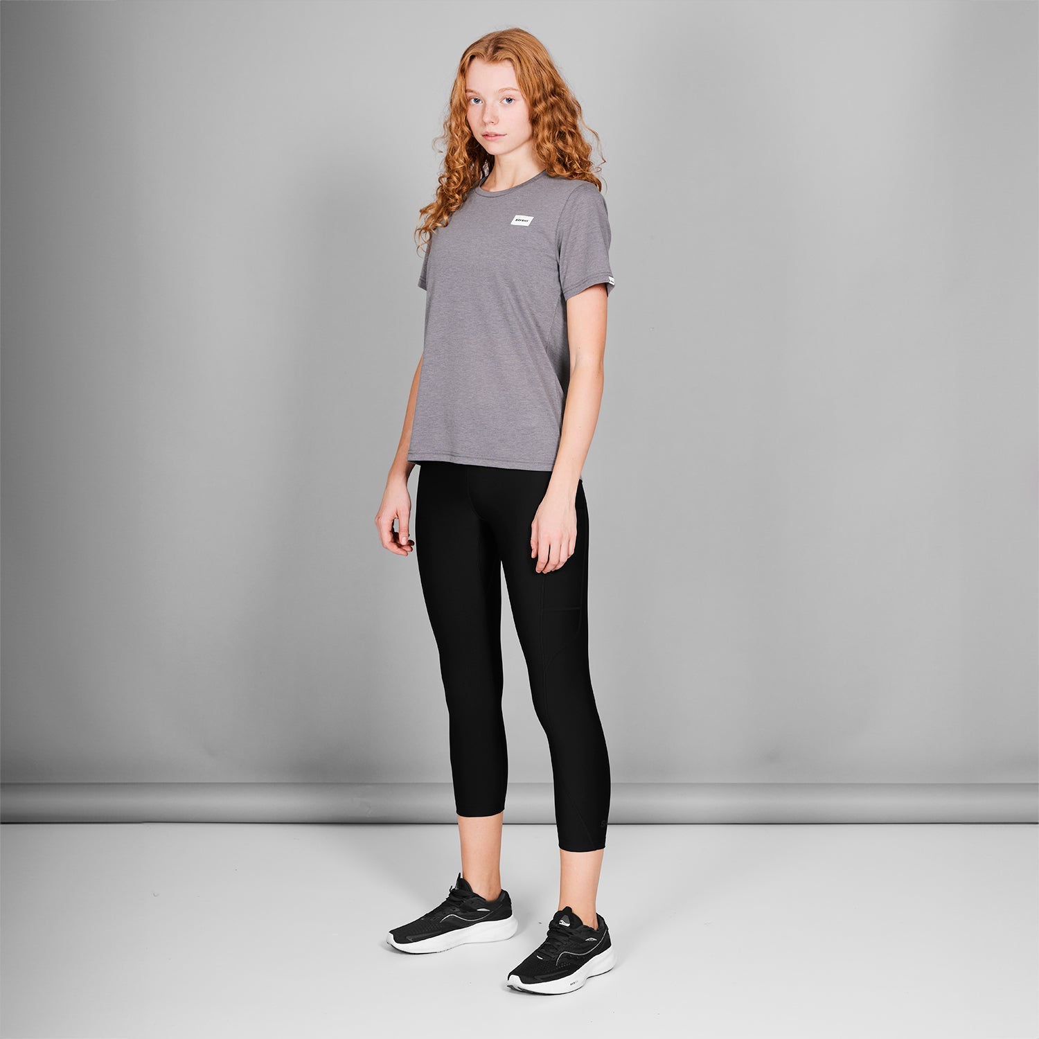 モーションタイツ SW50003c901 W Motion+ 3/4 Tights - Black [レディーズ]