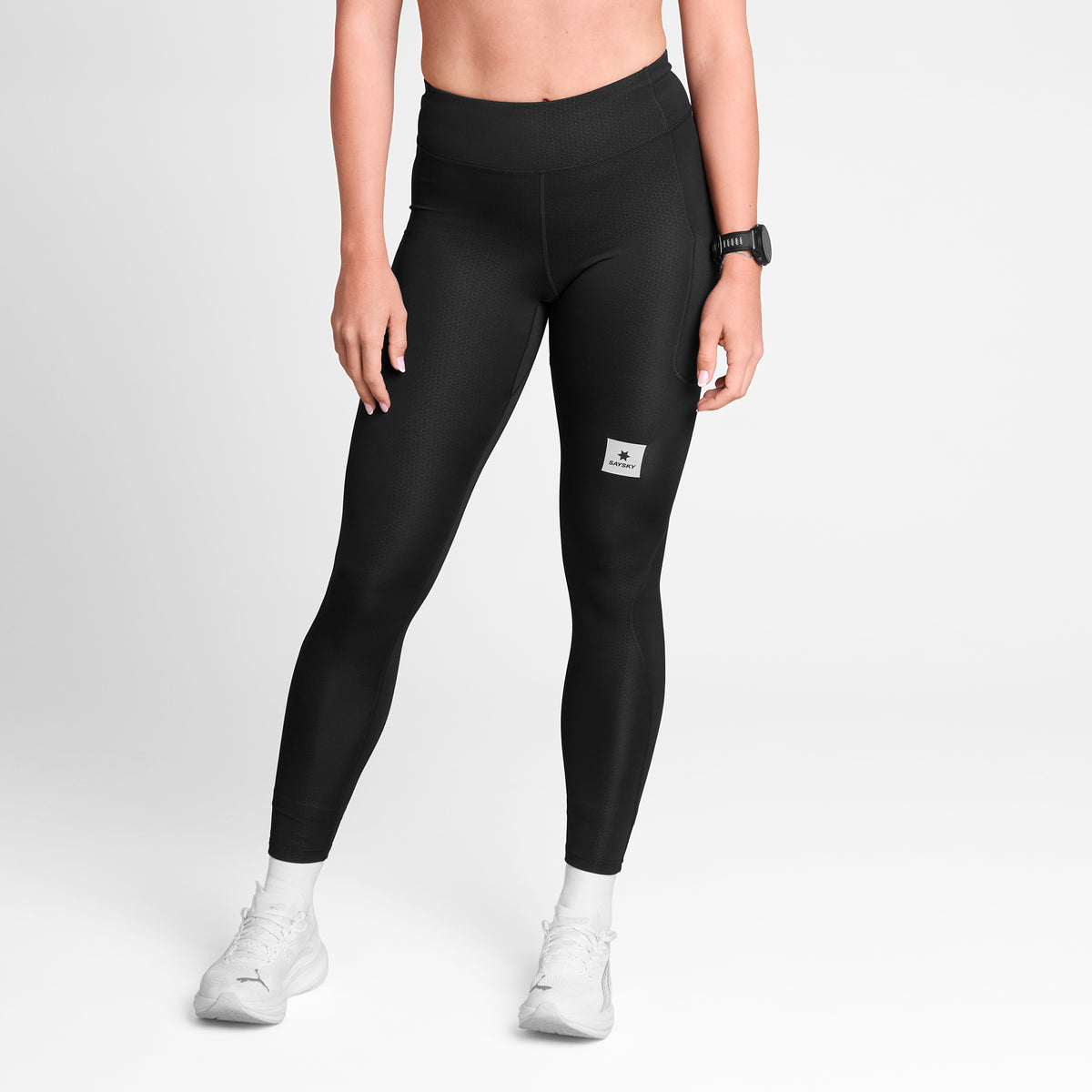 ランニングタイツ SW50004c901 W Pace+ Long Tights - Black [レディーズ]