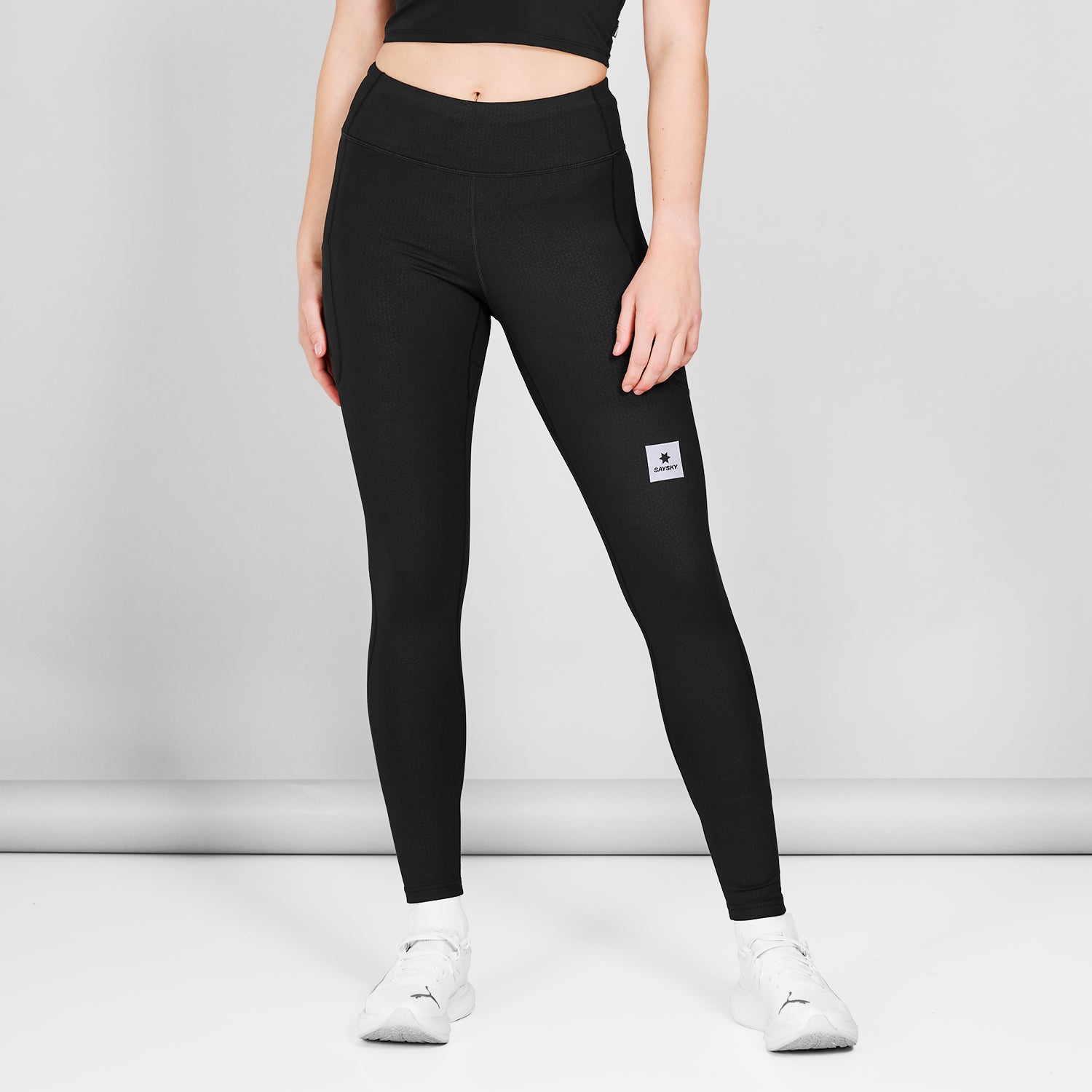SAYSKY ランニングタイツ 美品 □ 公式 □ SAYSKY/セイスカイ ランニングタイツ SW50004c901 W Pace+
