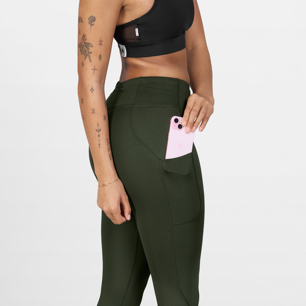 ランニングタイツ SW50005c301 W Combat+ Long Tights - Green [レディーズ]