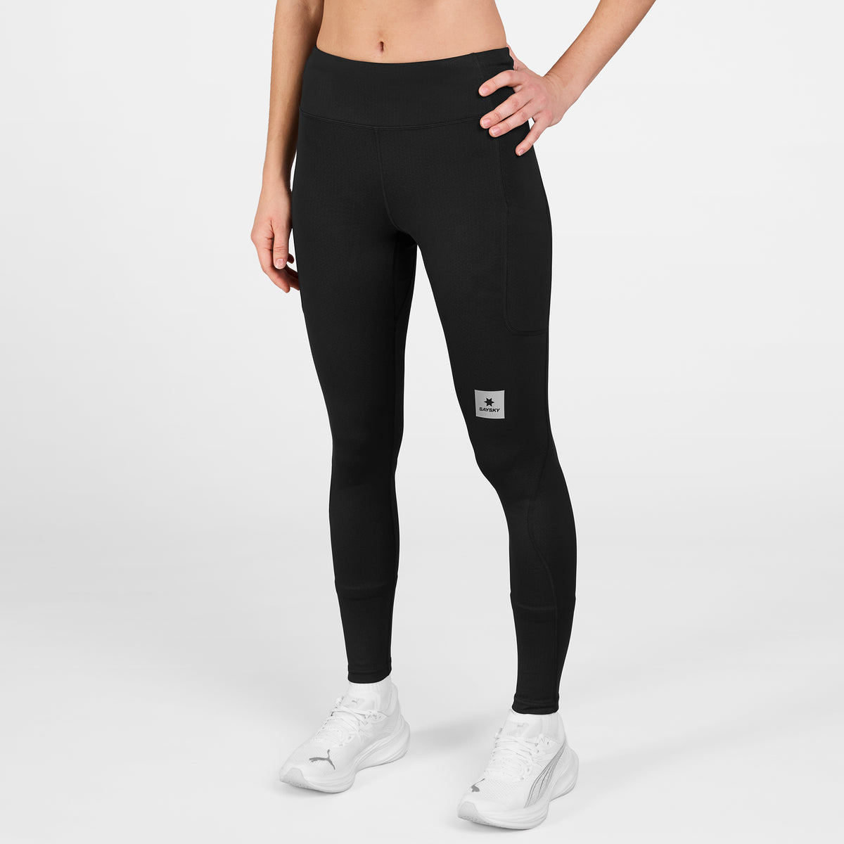 ランニングタイツ SW50005c901 W Combat+ Long Tights - Black [レディーズ]