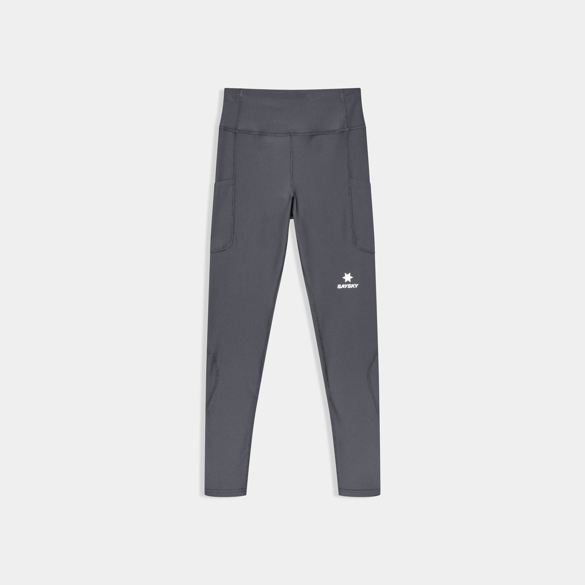 ランニングタイツ SW50006c611 W Combat+ Rib Long Tights - Grey [レディーズ]