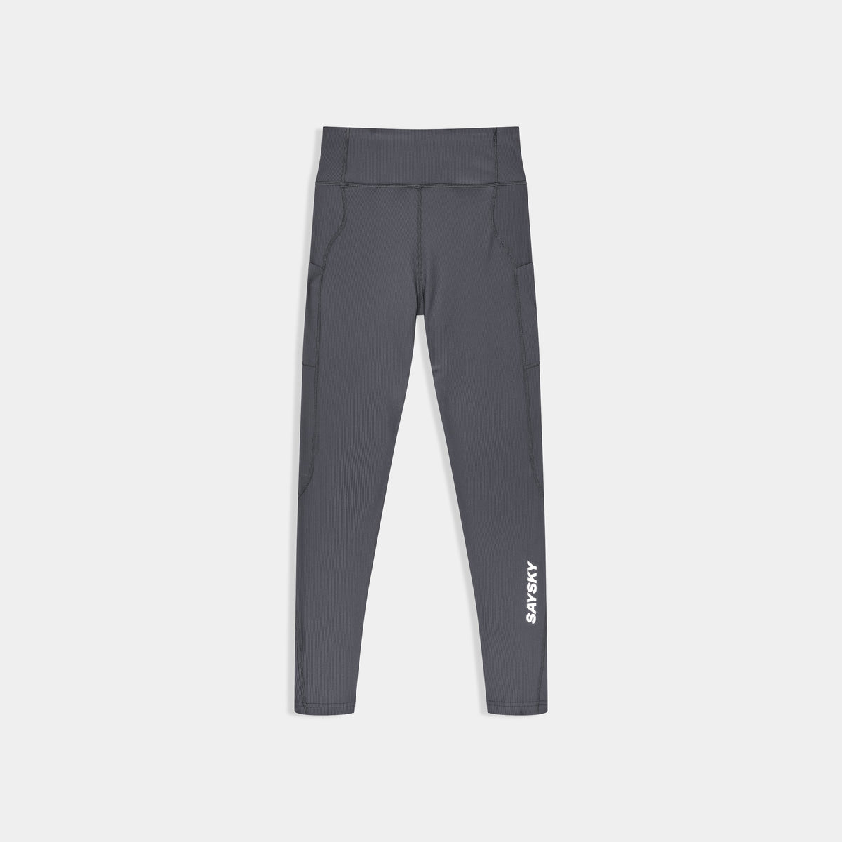 ランニングタイツ SW50006c611 W Combat+ Rib Long Tights - Grey [レディーズ]