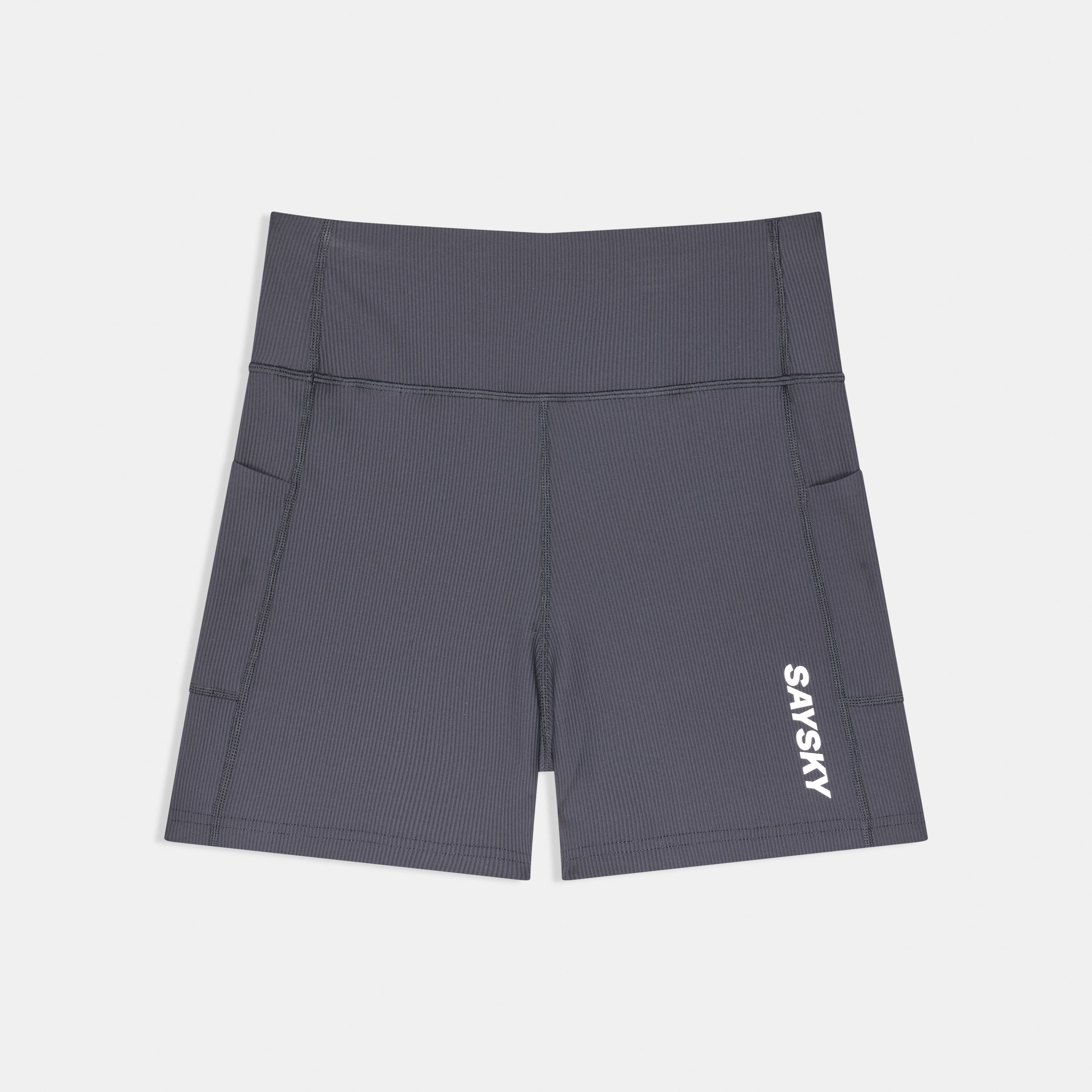 ランニングタイツ SW55002c611 W Combat+ Rib Short Tights 4inch - Grey [レディーズ]