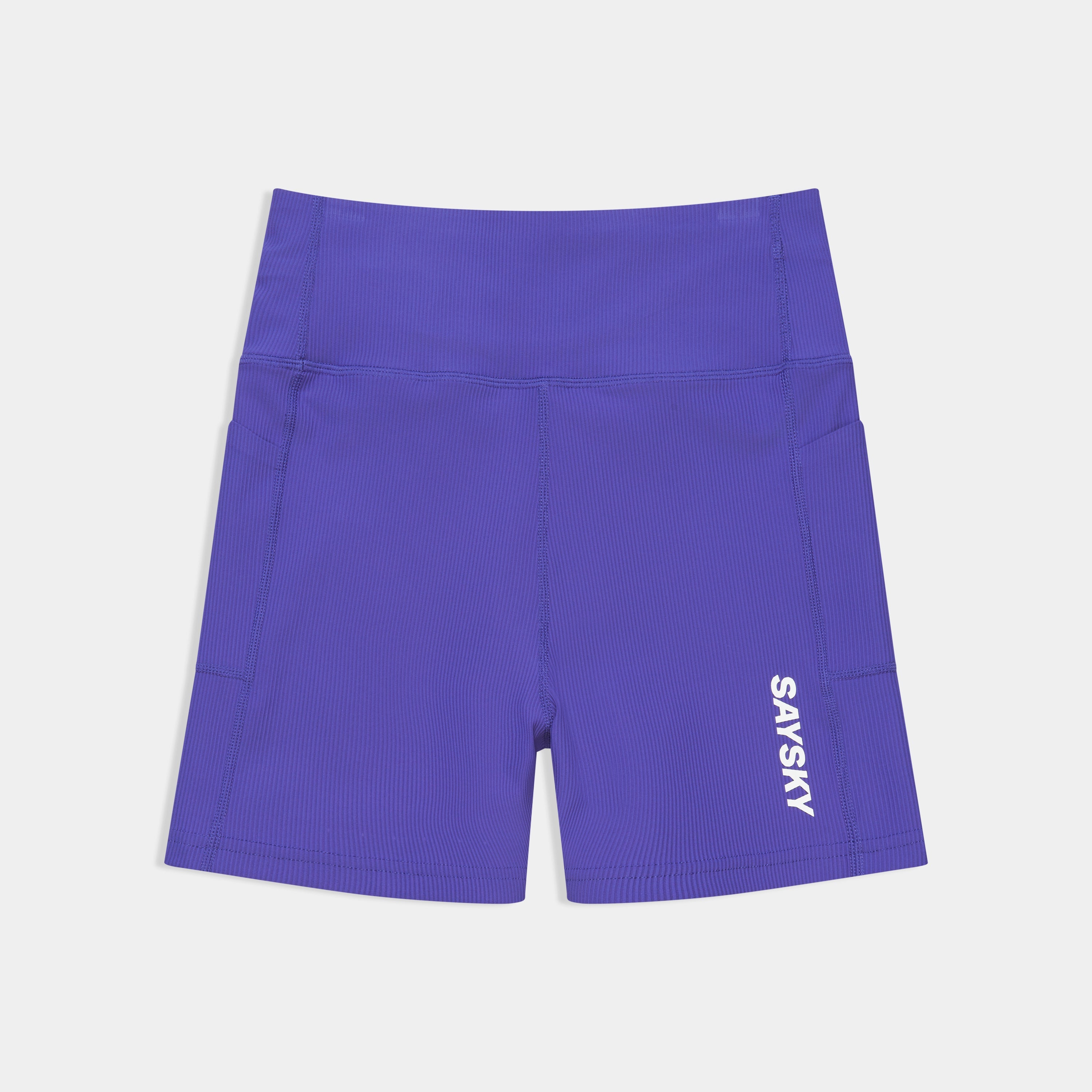 ランニングタイツ SW55002c715 W Combat+ Rib Short Tights 4inch - Purple [レディーズ]