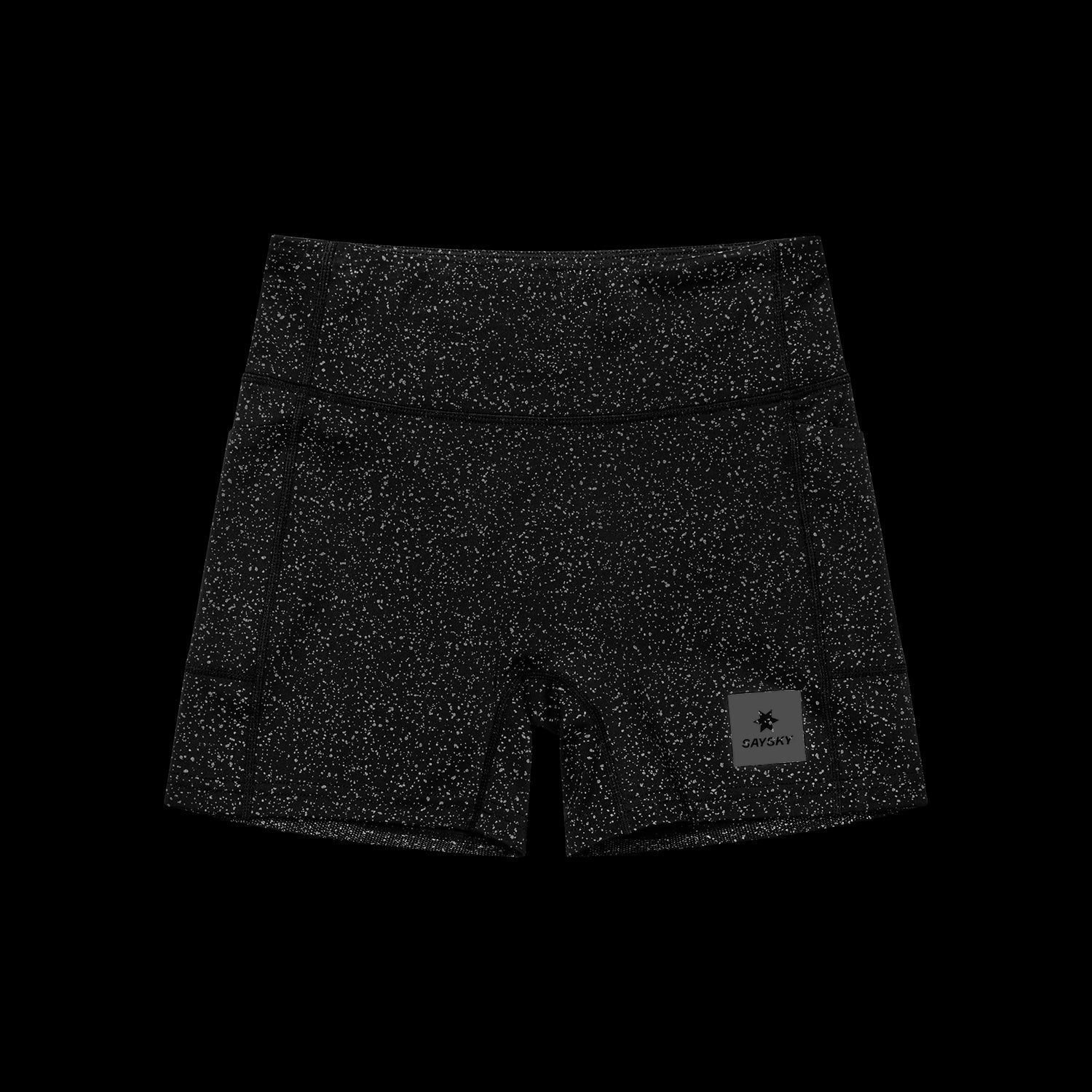 ランニングタイツ SW55012c1072 W Universe Combat+ Short Tights 4inch - Blackuniverse [レディーズ]