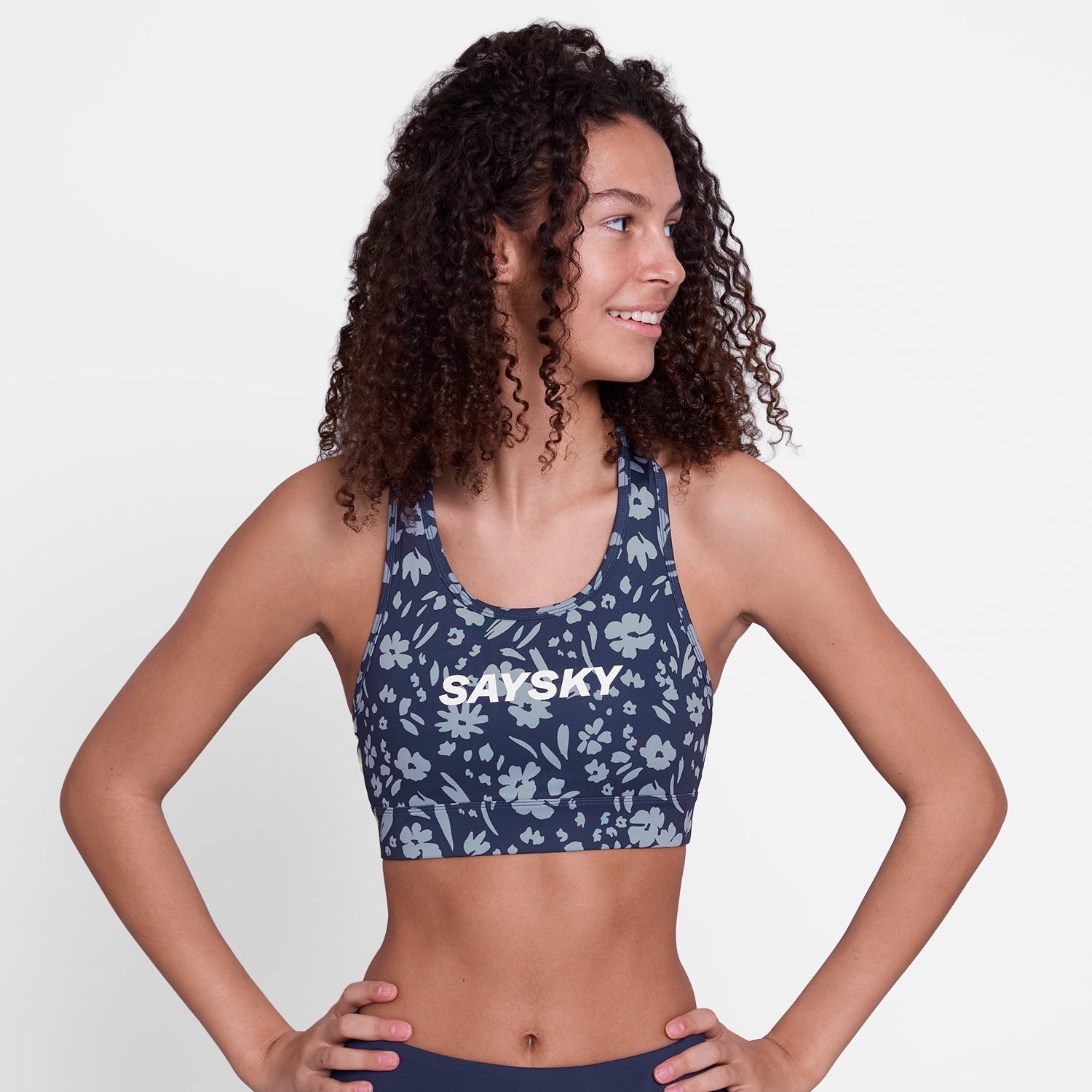 スポーツブラ SW95004c1065 W Flower Combat Sports Bra - Blueflower [レディーズ]