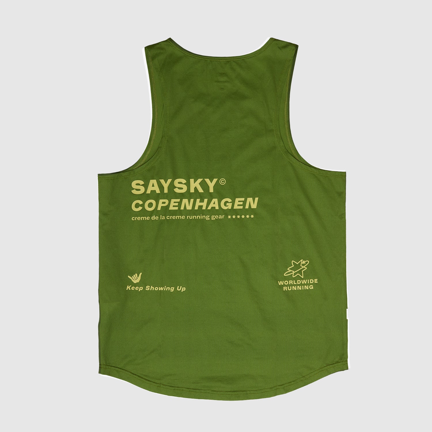 レースシングレット NMRSI31c313 Statement Combat Singlet - Green [メンズ]