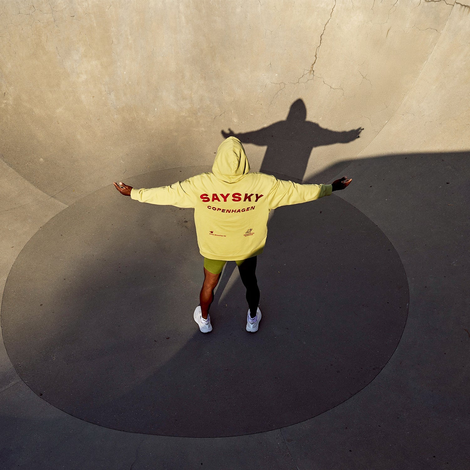 スウェットパーカー NMLHO71c312 Statement Oversized Hoodie - Green [メンズ]