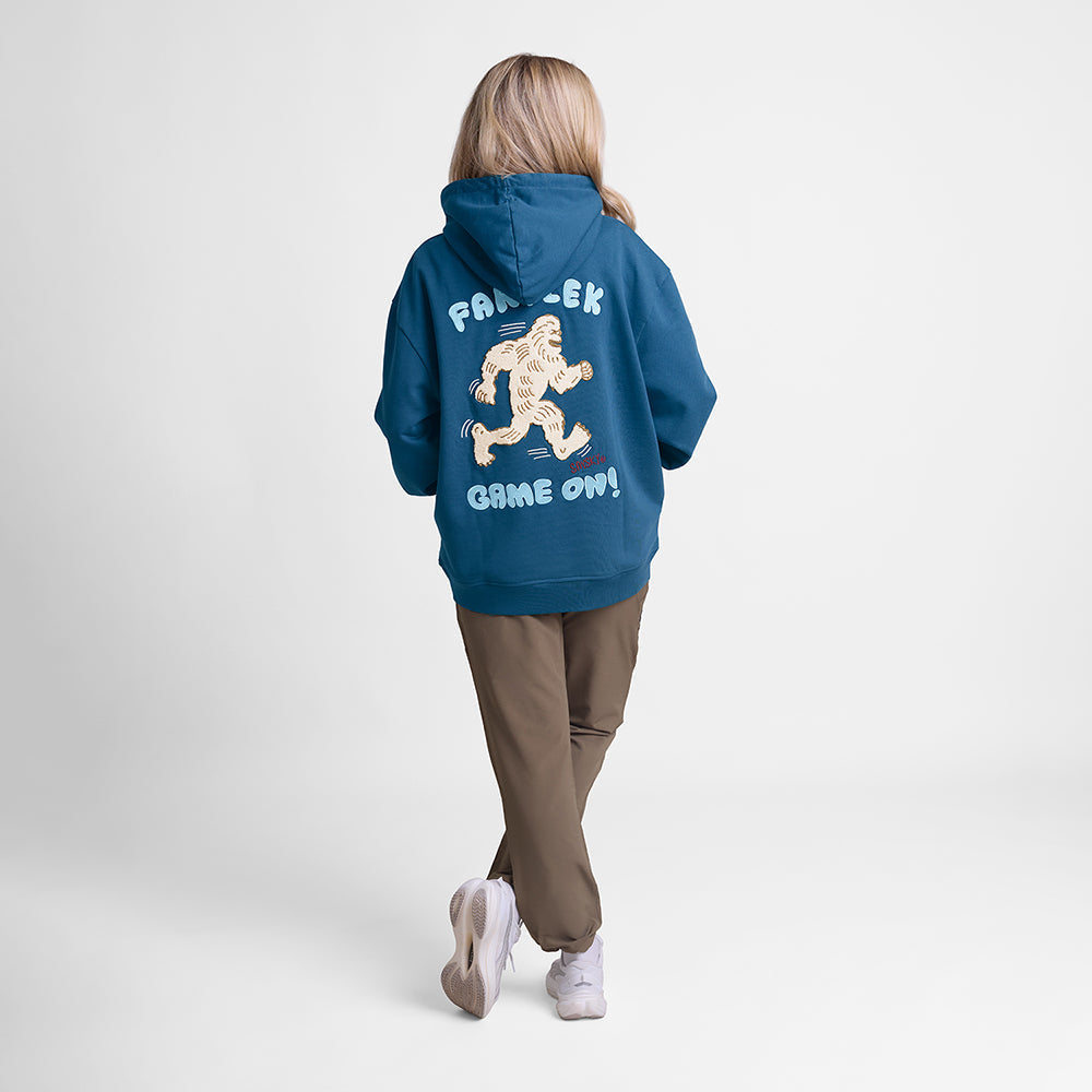 スウェットパーカー OMLHO71c210 Statement Oversized Hoodie - BLUE [メンズ]
