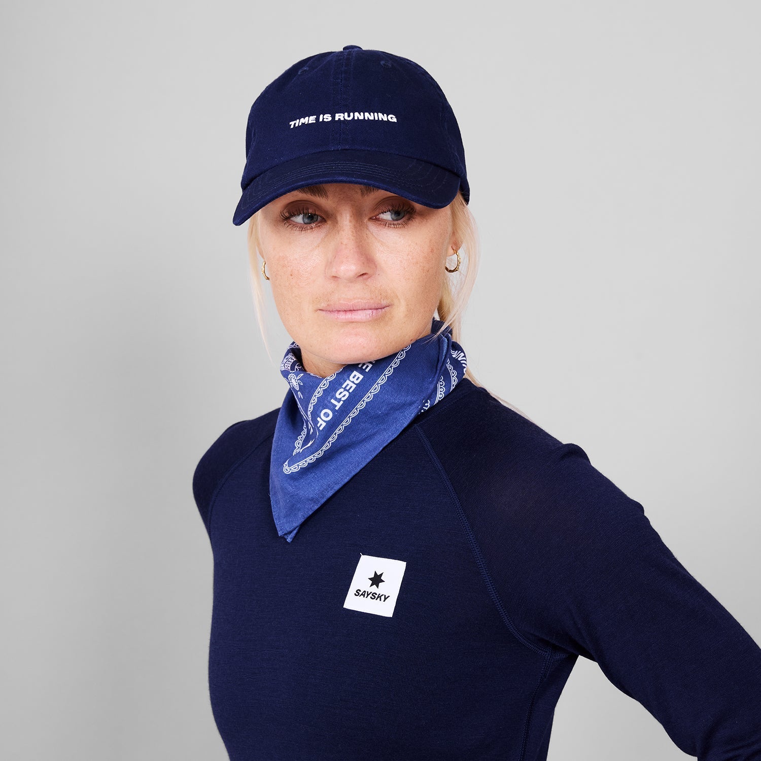 ランニングキャップ MUACA701c207 Statement Pace Cap 701 - Blue [メンズ]