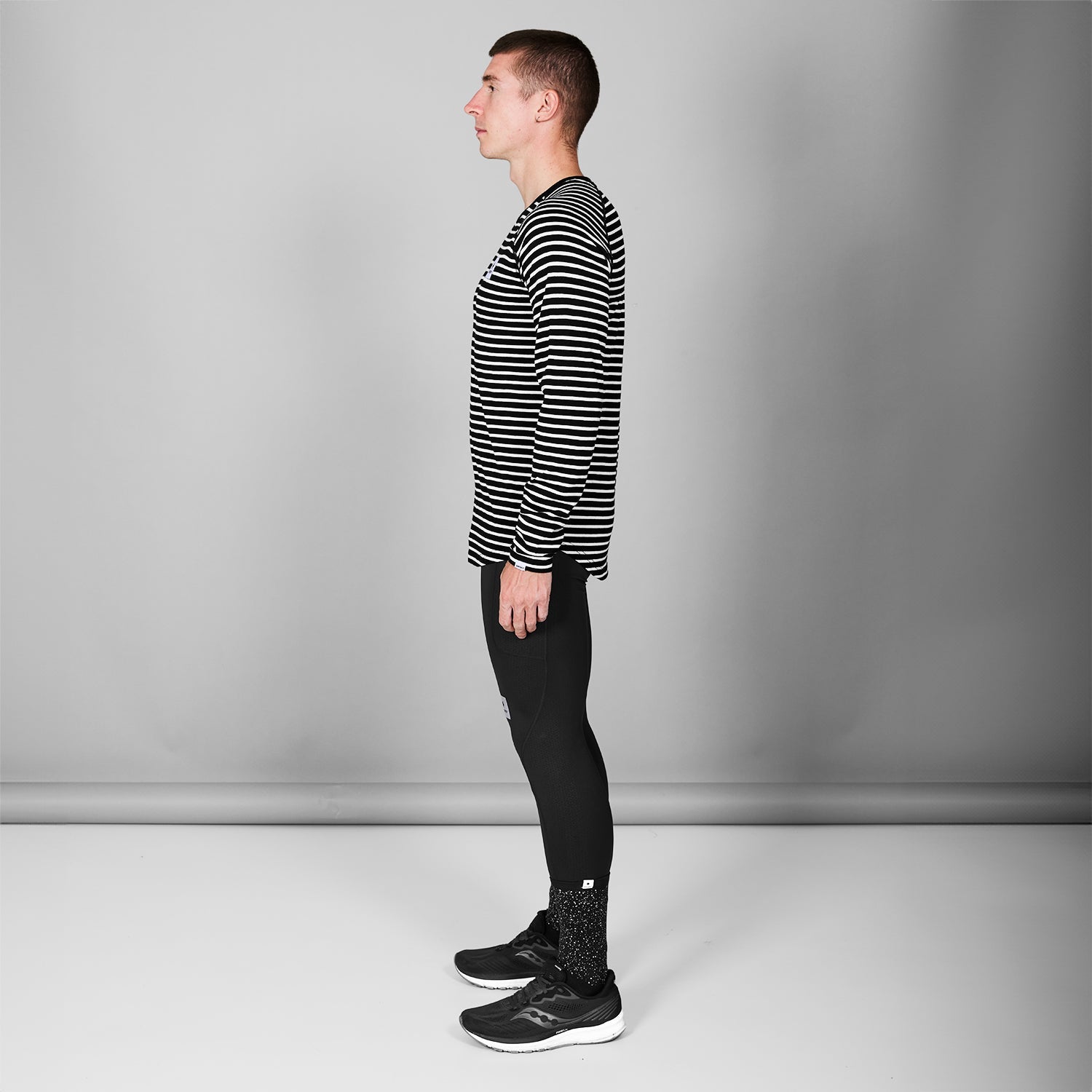 ランニングTシャツ（ロングスリーブ） XMRLS40c002 Merino Base 165