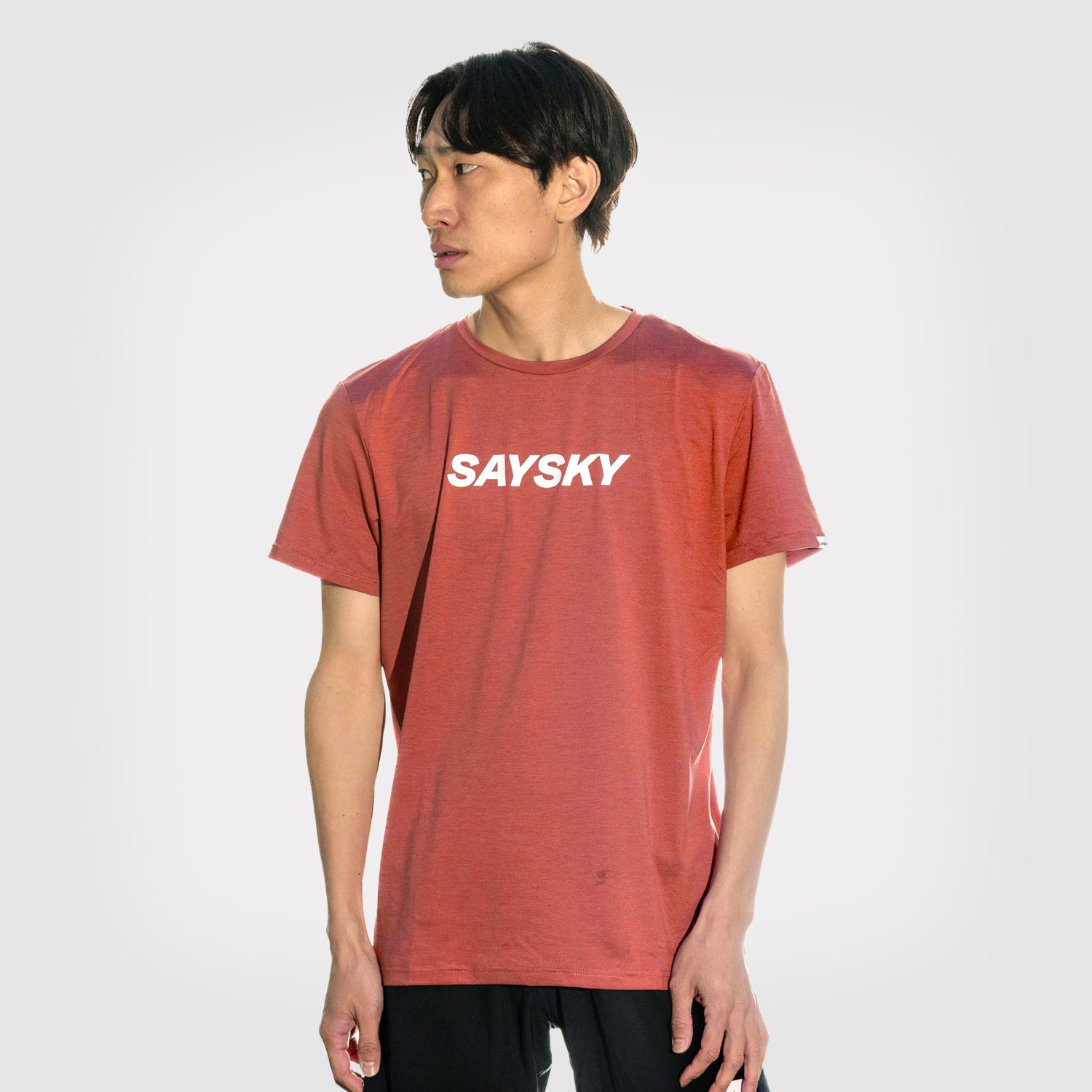 □ 公式 □ SAYSKY/セイスカイ ランニングTシャツ ZMRSS20c5006 Logo