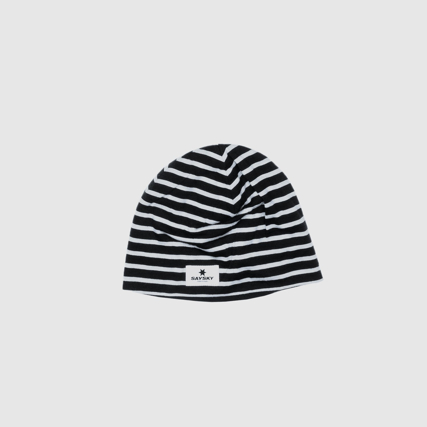 メリノハット XMAHA40c002 Striped Base 165 Merino Hat - Black/White Stripes [ユニセックス]