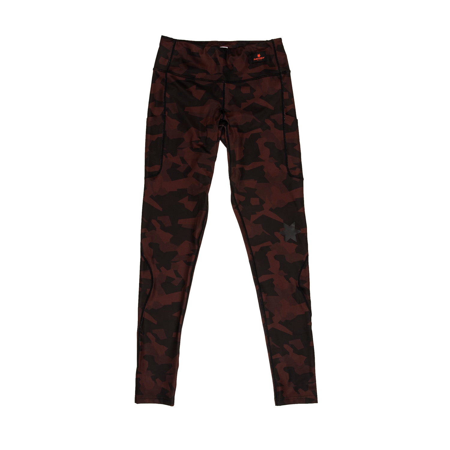 ロングタイツ HGRLT01 Wmns Splinter Eco Combat Tights - Black Camo [レディーズ]