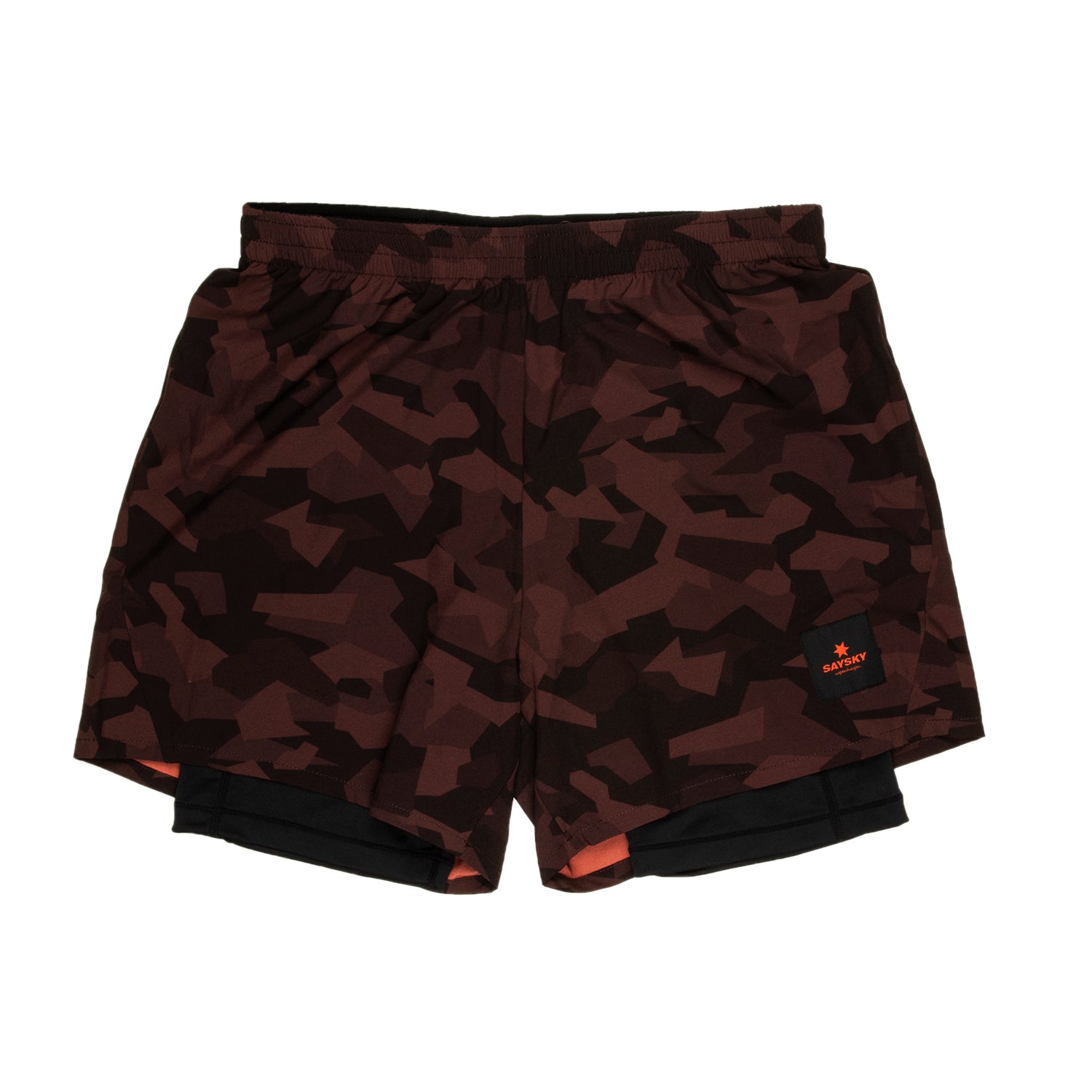 ランニングショーツ HMRSH01 Splinter 2 In 1 Shorts - Black Camo [ユニセックス]