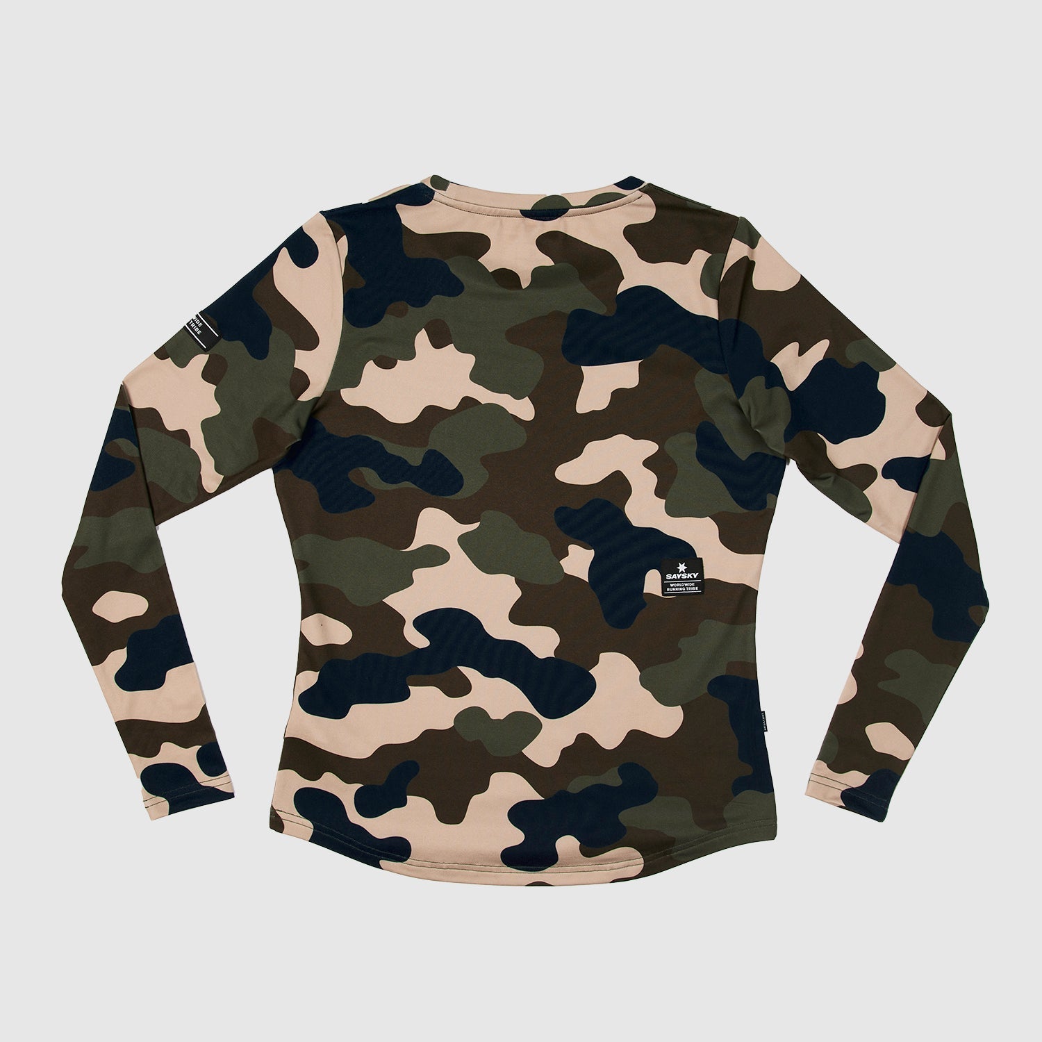 ランニングTシャツ(ロングスリーブ) IGRLS05 Wmns Camo Blaze Longsleeve - Woodland Camo [レディーズ]