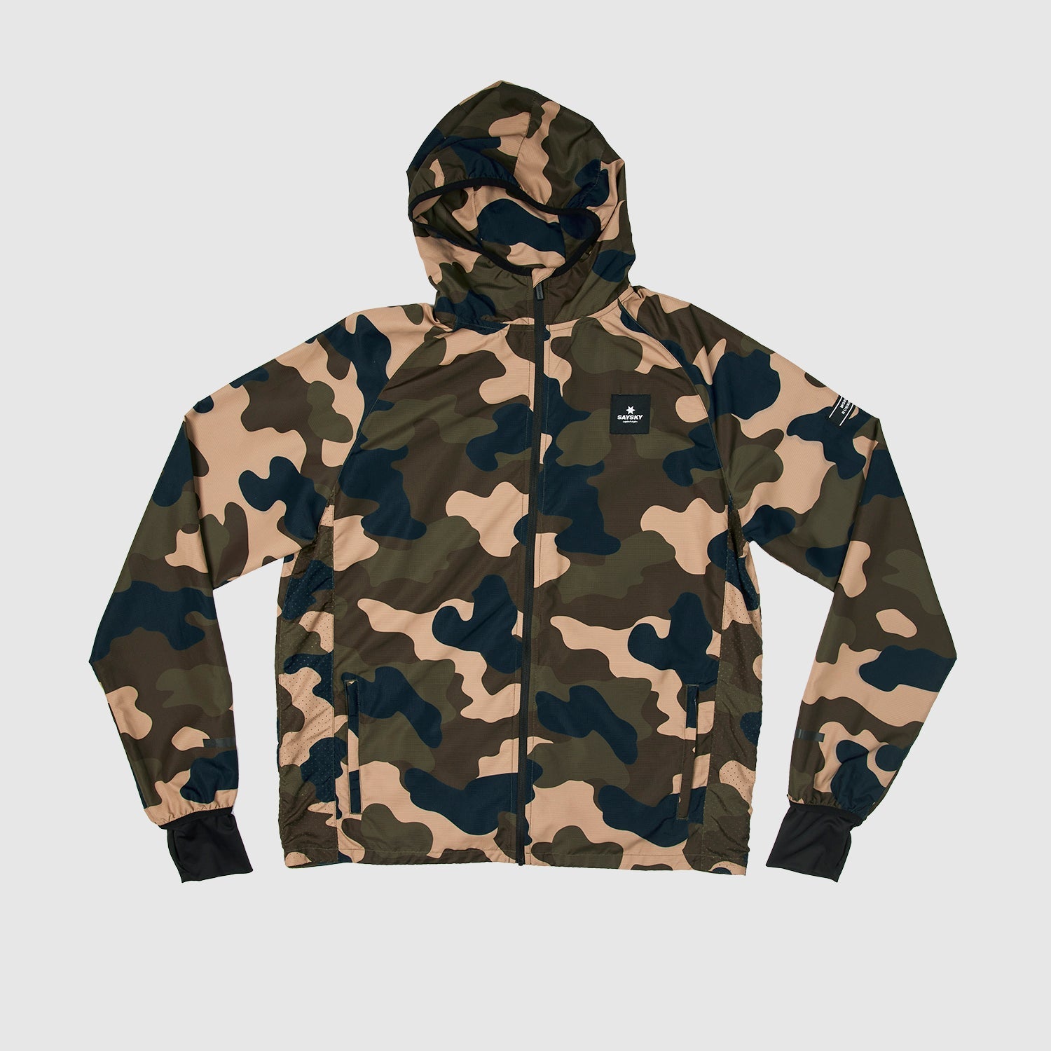 ランニングジャケット IMRJA06 Camo Pace Jacket - Woodland Camo [ユニセックス]