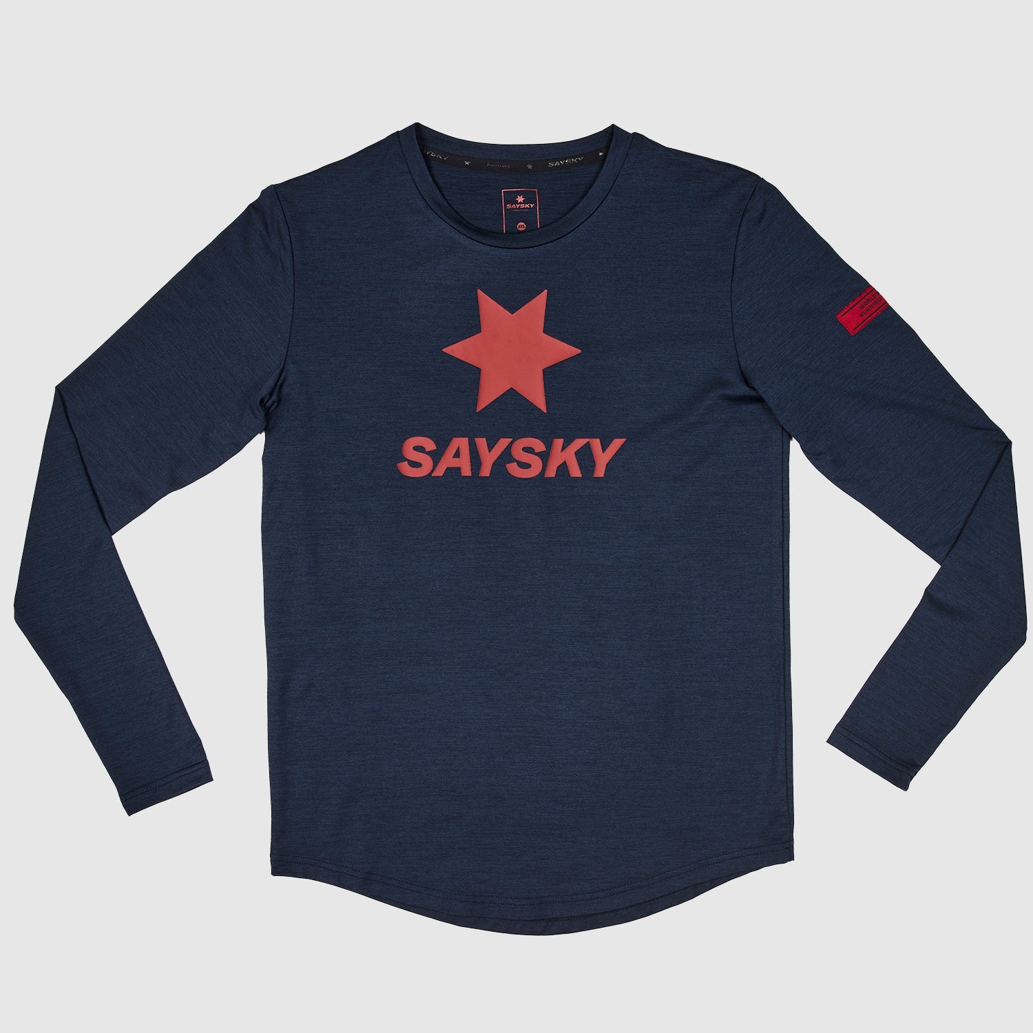 ランニングTシャツ(ロングスリーブ) IMRLS05 Classic Pace Longsleeve - Sky Captain Melange [ユニセックス]