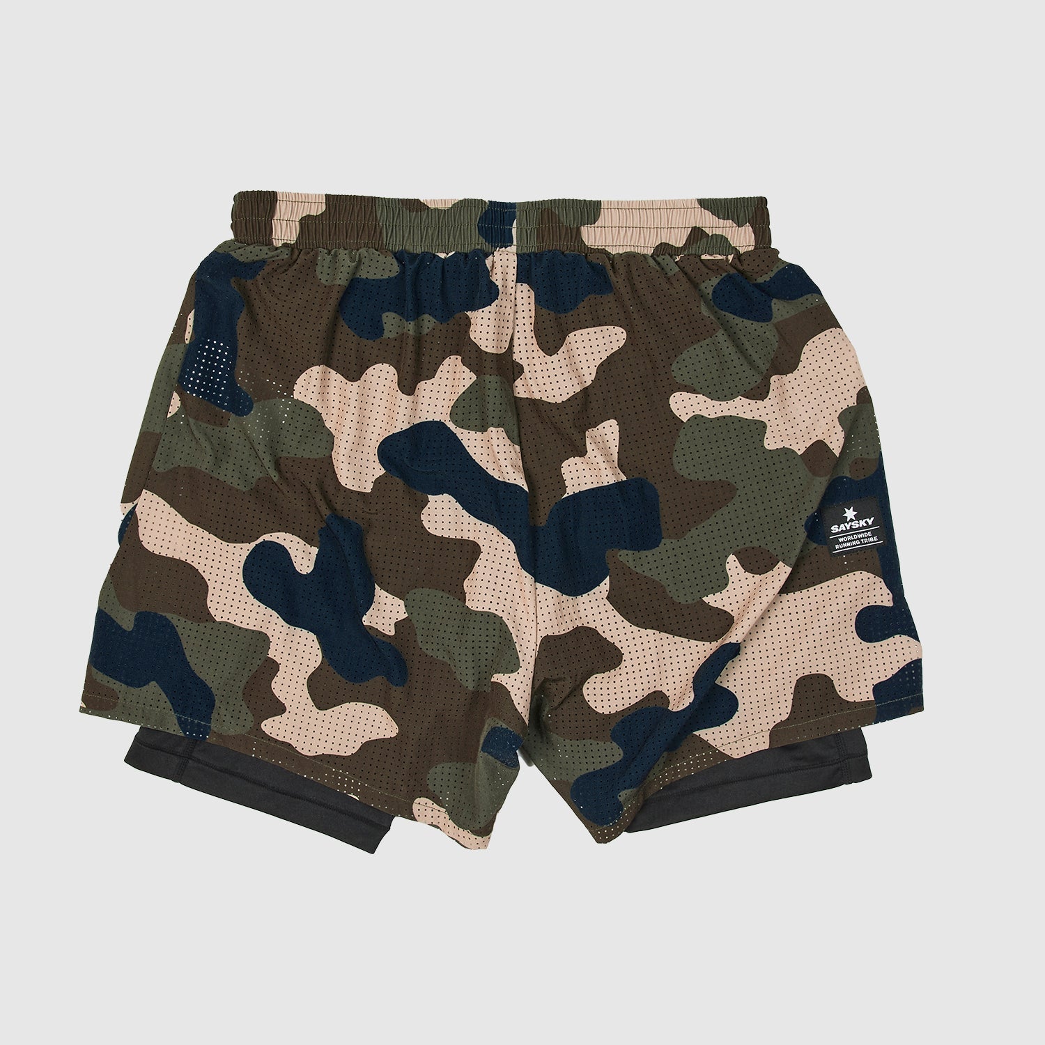 ランニングショーツ IMRSH06 2-in-1 Shorts - Woodland Camo [ユニセックス]