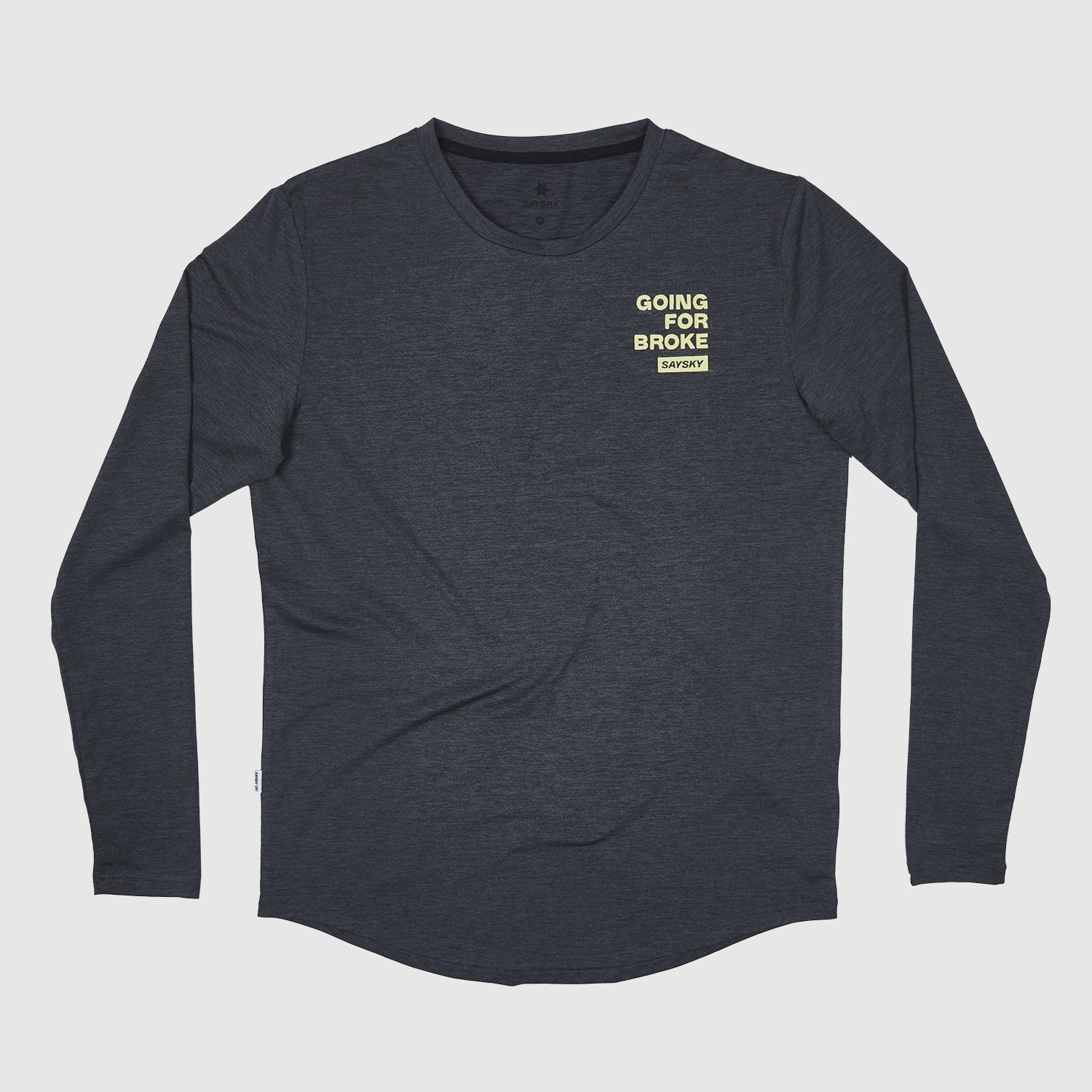 ランニングTシャツ(ロングスリーブ) JMRLS02C6002 Gfb Pace Longsleeve - Grey [メンズ]