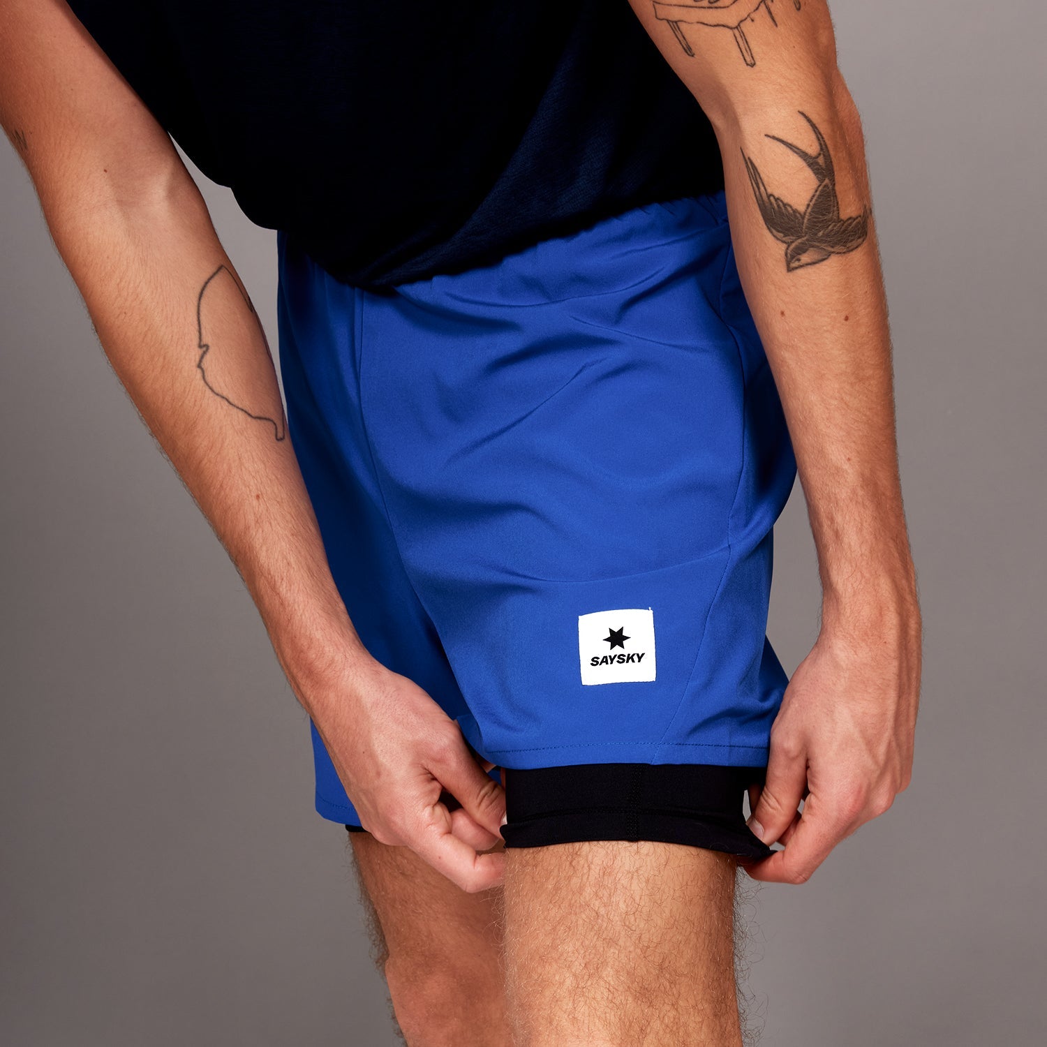 ランニングショーツ LMRSH20c204 Pace 2-in-1 Shorts 5inch - Blue [メンズ]