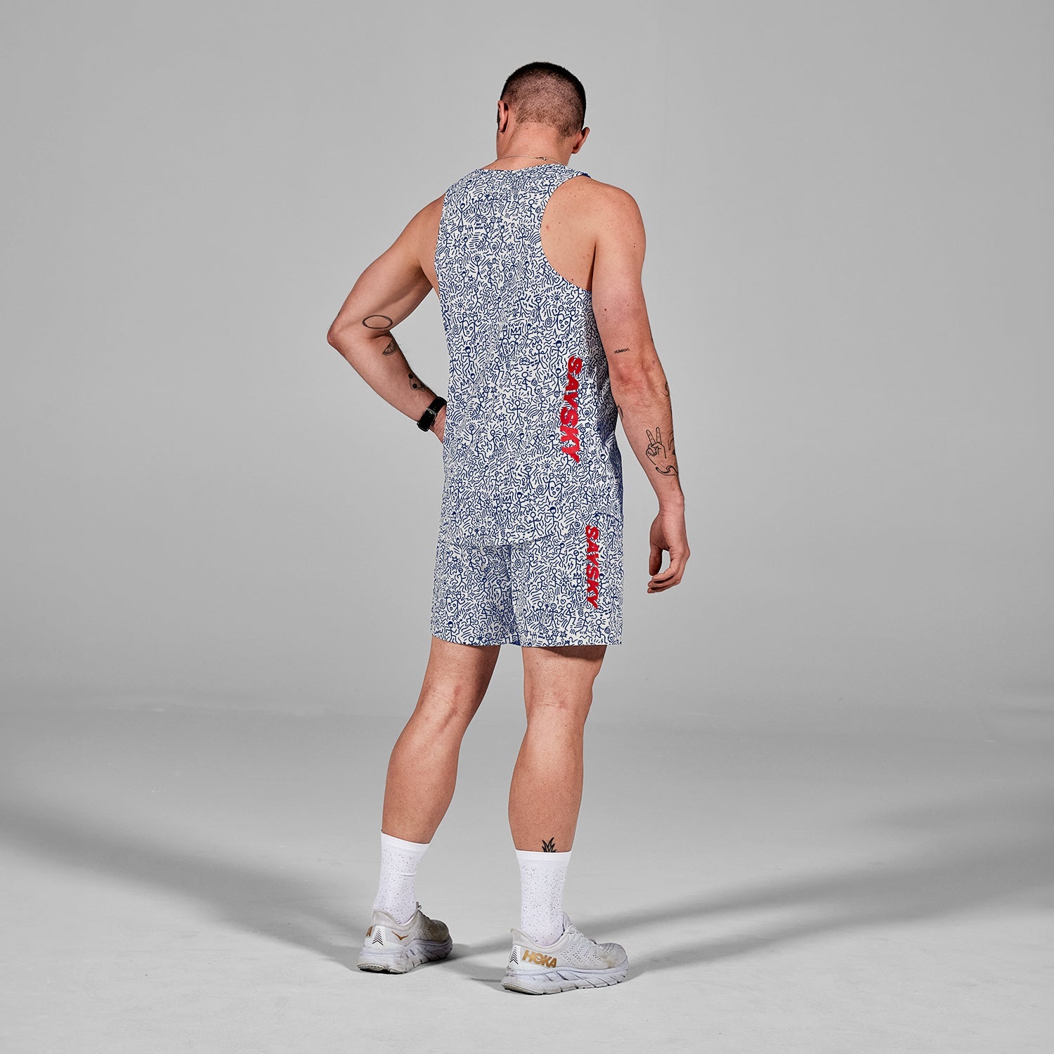 レースシングレット LMRSI02c1015 Cc Combat Singlet - White [メンズ]