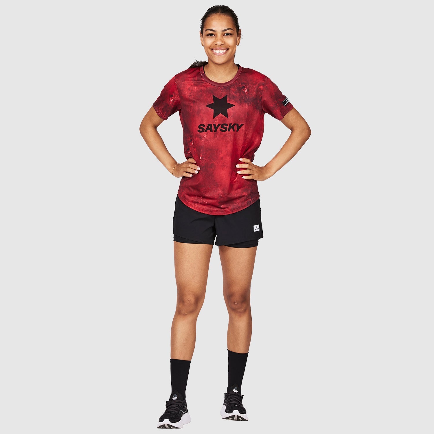ランニングTシャツ IMRSS05 Mars Combat T-shirt - Mars Red [ユニセックス]