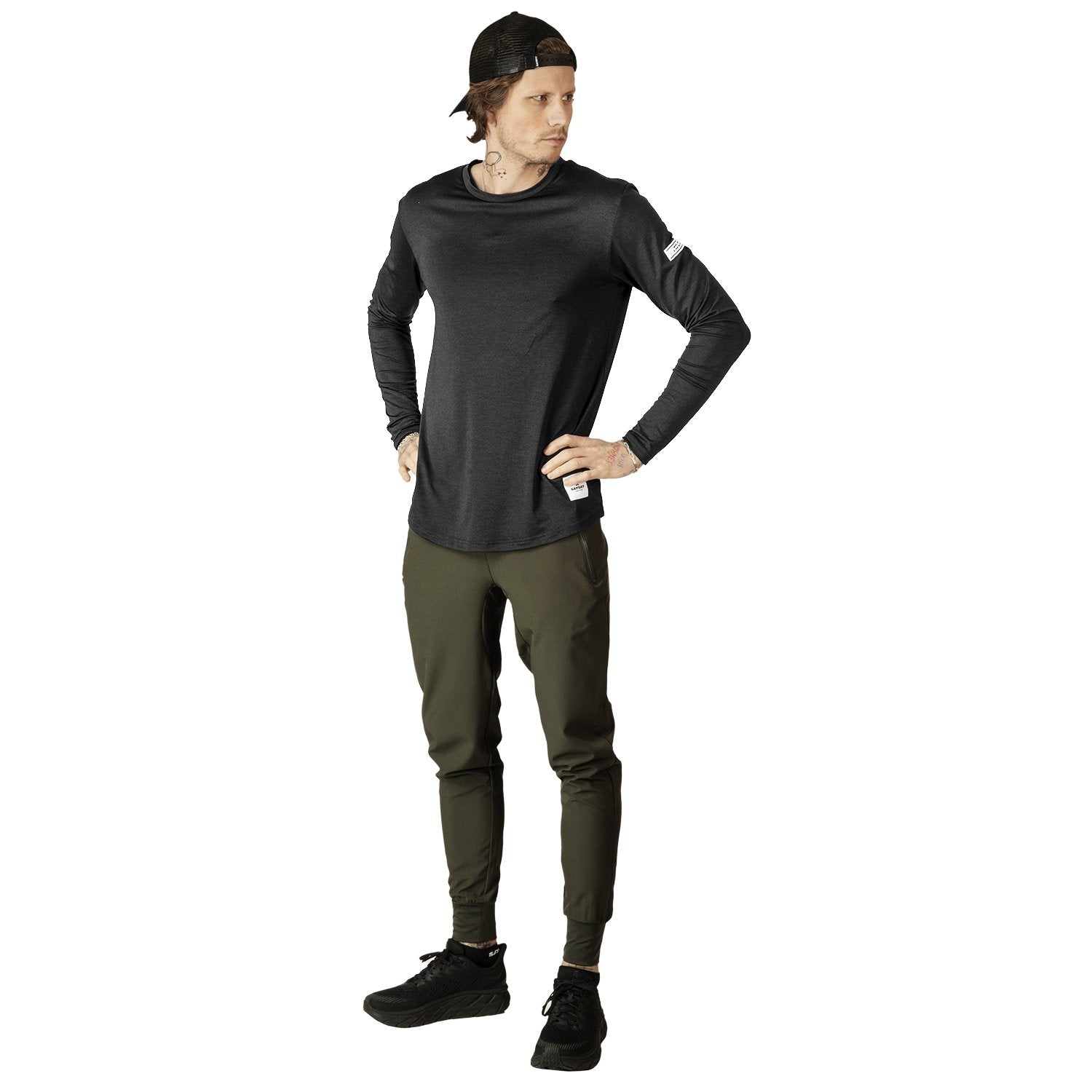 ランニングパンツ CMRPA01 Pace Pants - Olive Green [ユニセックス]