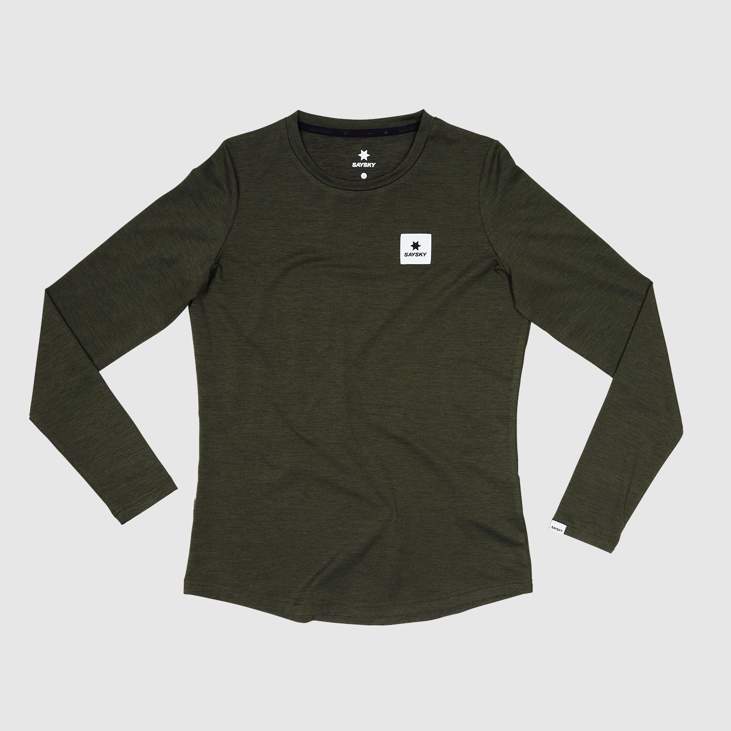 ランニングTシャツ(ロングスリーブ) XWRLS20c3001 Wmns Clean Pace Longsleeve - Green [レディーズ]