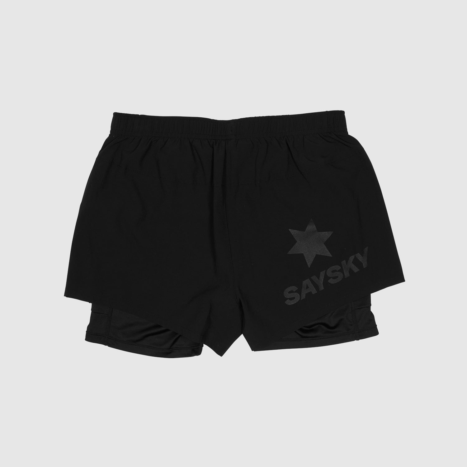 □ 公式 □ SAYSKY/セイスカイ ランニングショーツ XWRSH20c901 Wmns 2-in-1 Pace Shorts 3inch -  Black [レディーズ]