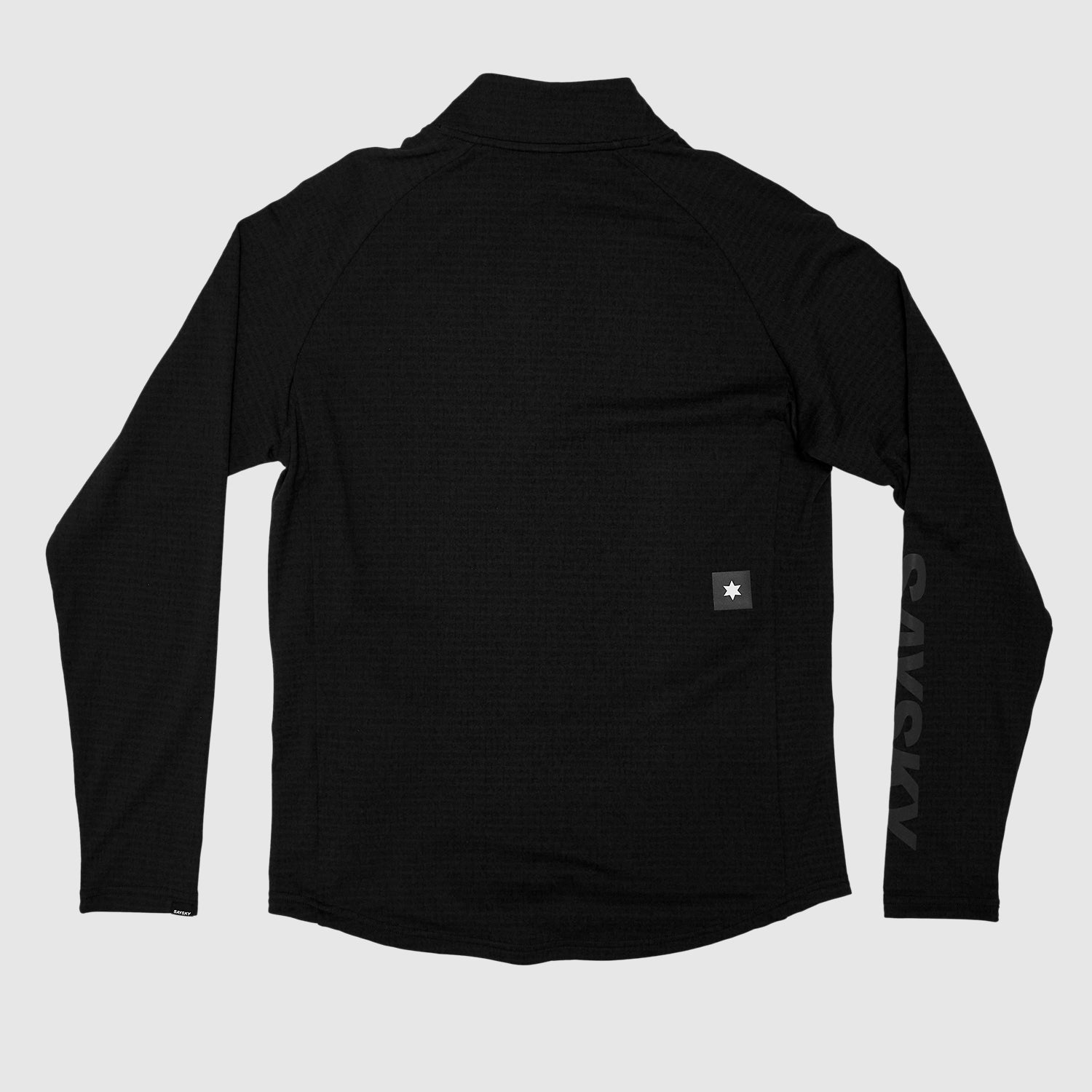 ランニングフリース KMRFL03c9001 Blaze Half zip Light-weight Fleece - Black [メンズ]