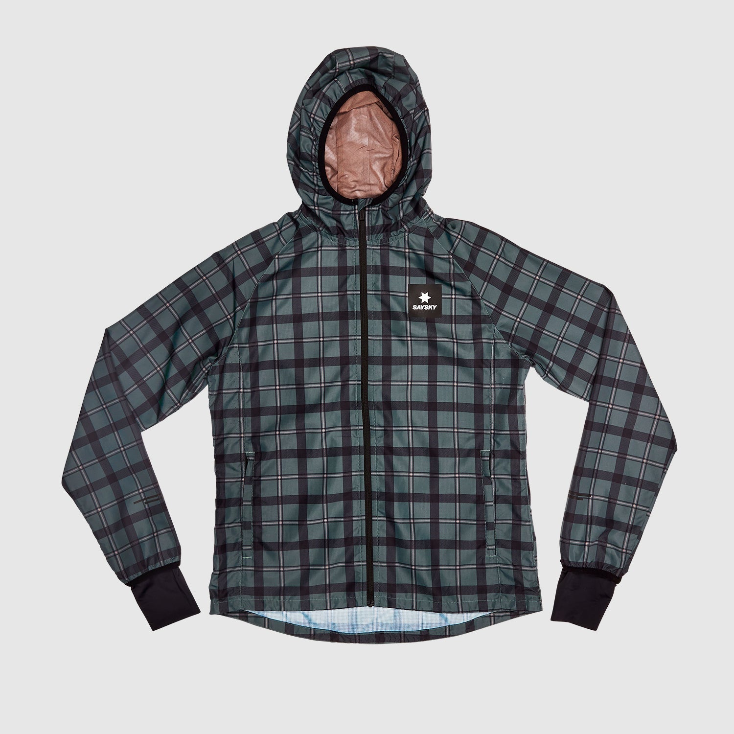 ランニングジャケット KWRJA01c1007 Wmns Checker Pace Jacket - Grey [レディーズ]