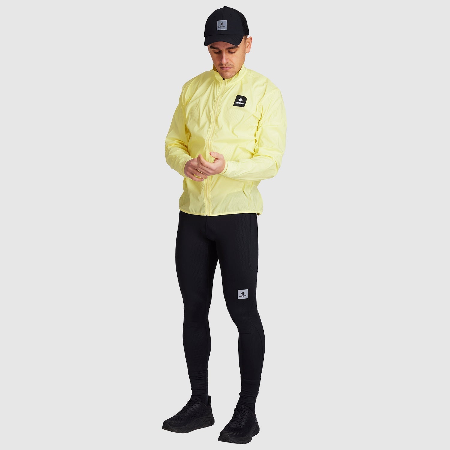 ランニングジャケット JMRJA01C401 Clean Flow Jacket - Yellow [メンズ]