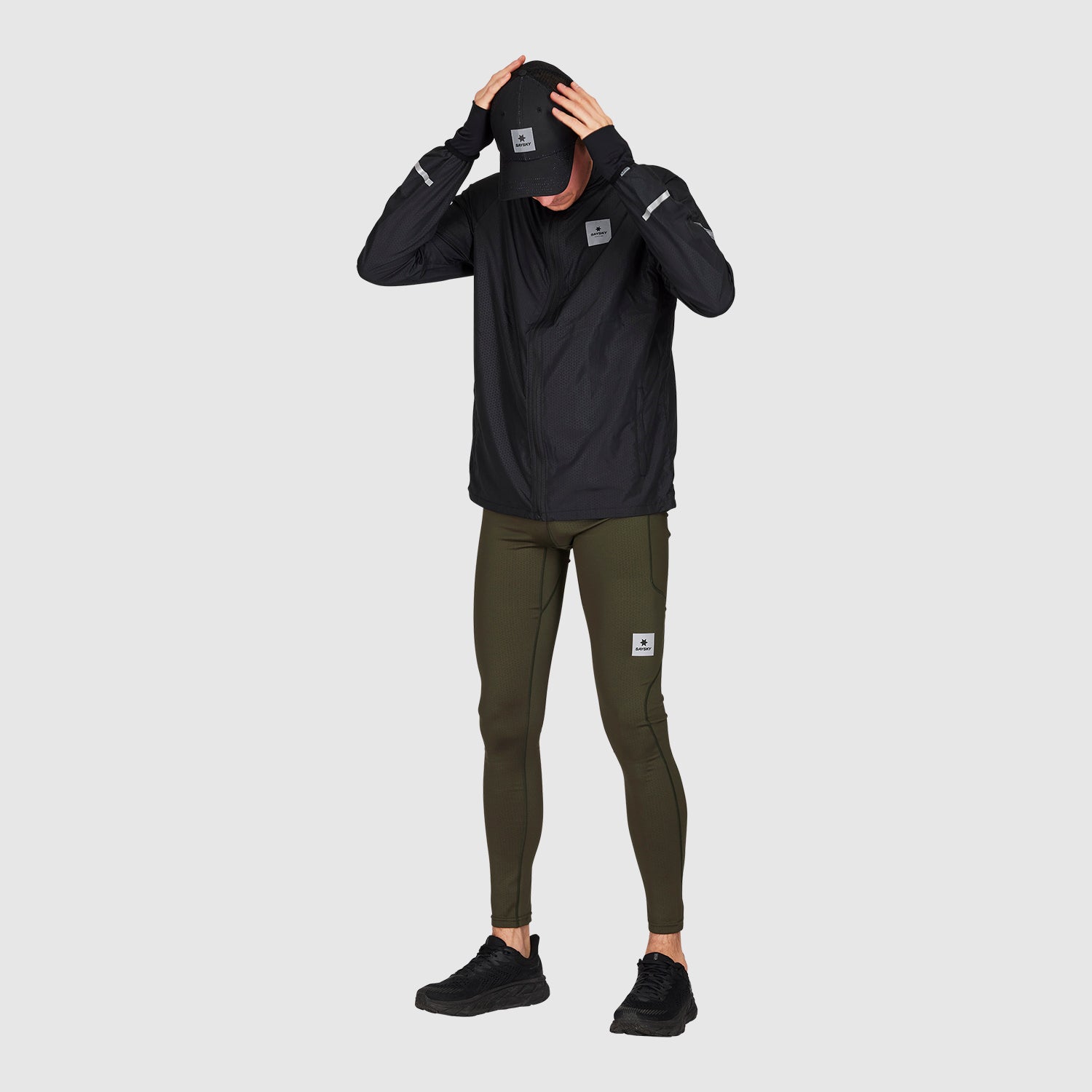 ロングタイツ XMRLT20c301 Combat+ Long Tights - Green [メンズ]